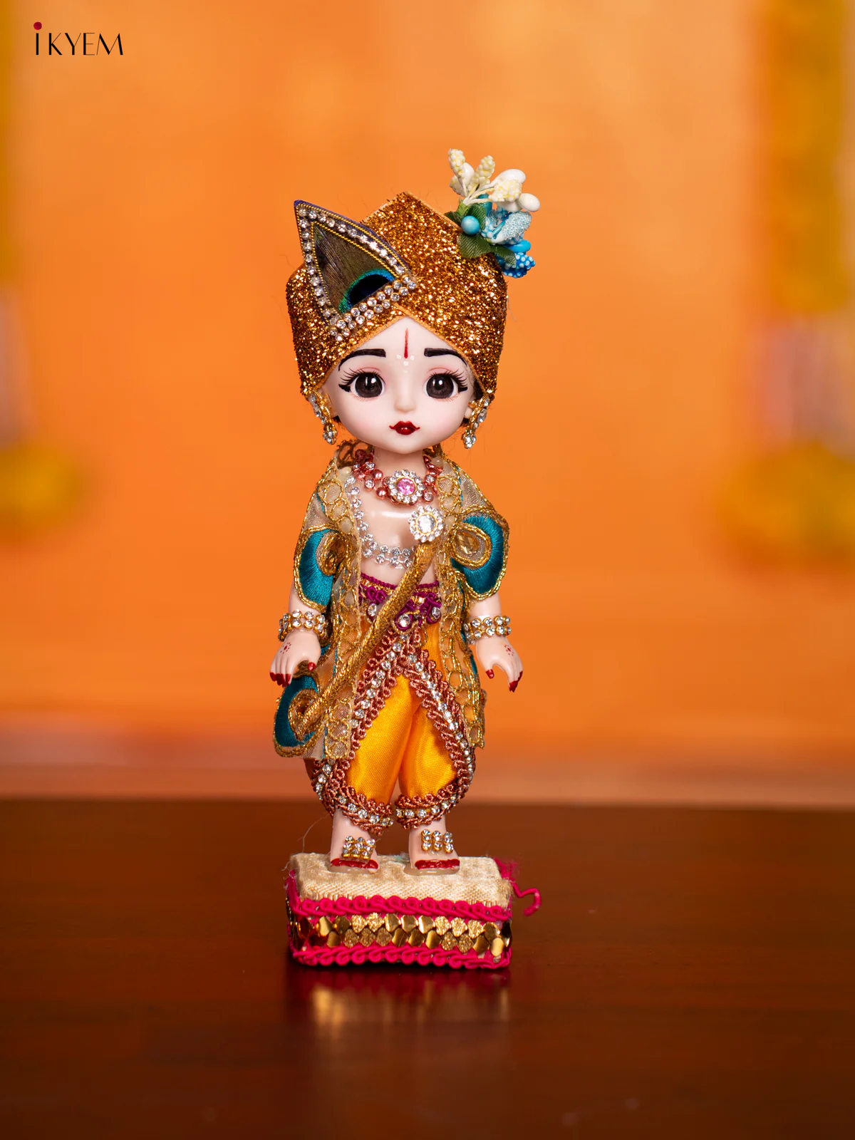 KRISHNA - Golu Display Doll - 7.5 Inches - KH07130