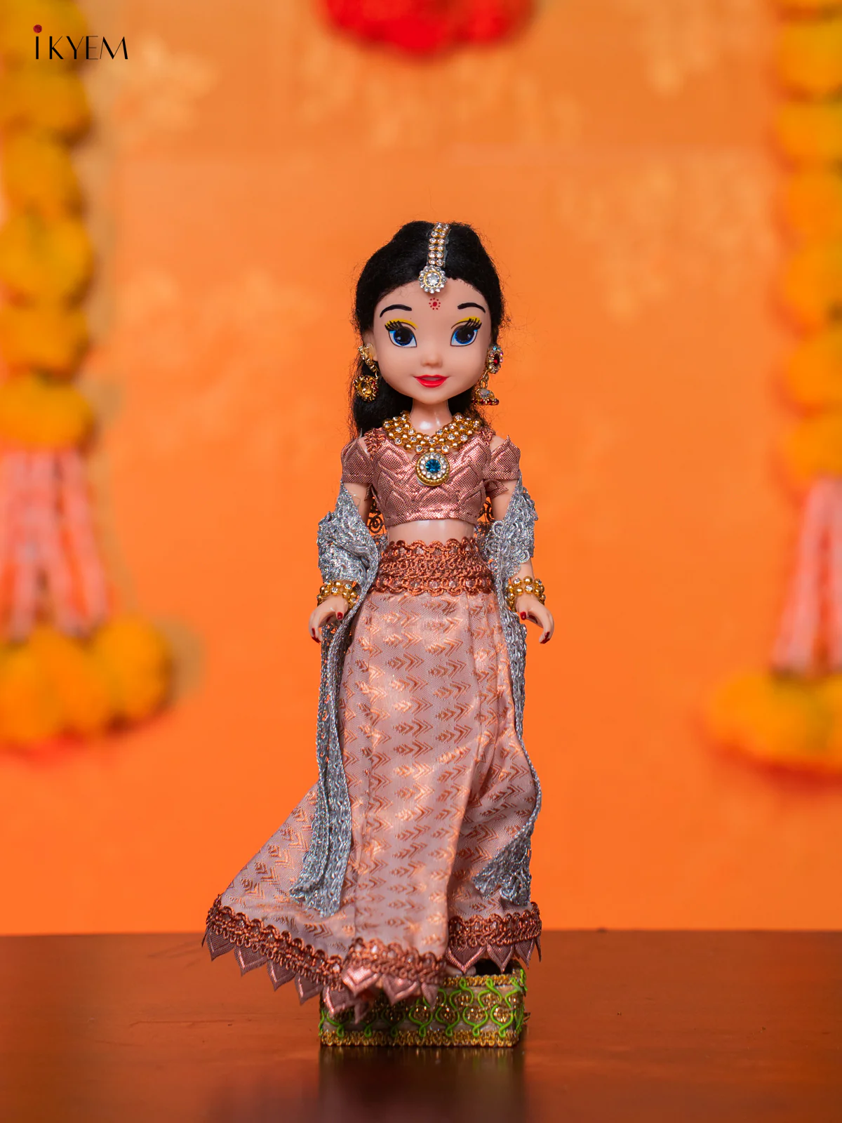 Radha Krishna Golu Doll - 10 Inches - KH07144 - Image 6