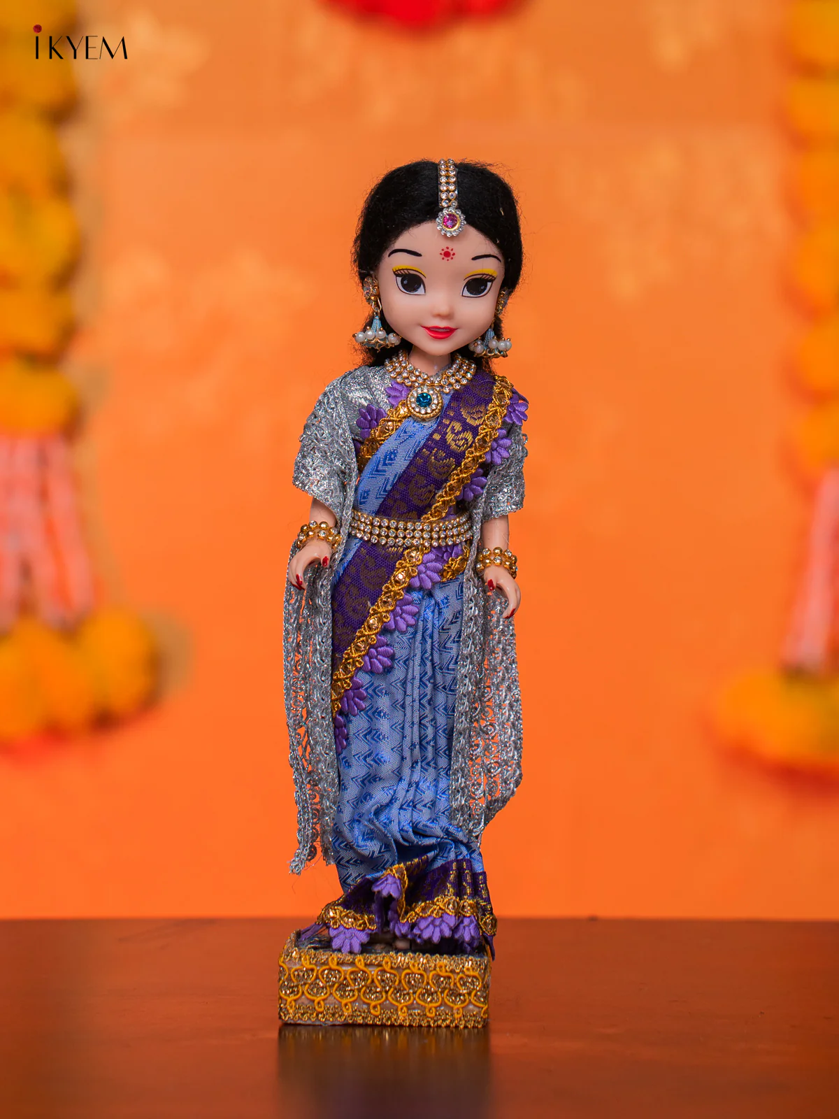 RADHA KRISHNA - Golu Display Doll - 10 Inches - KH07147 - Image 6