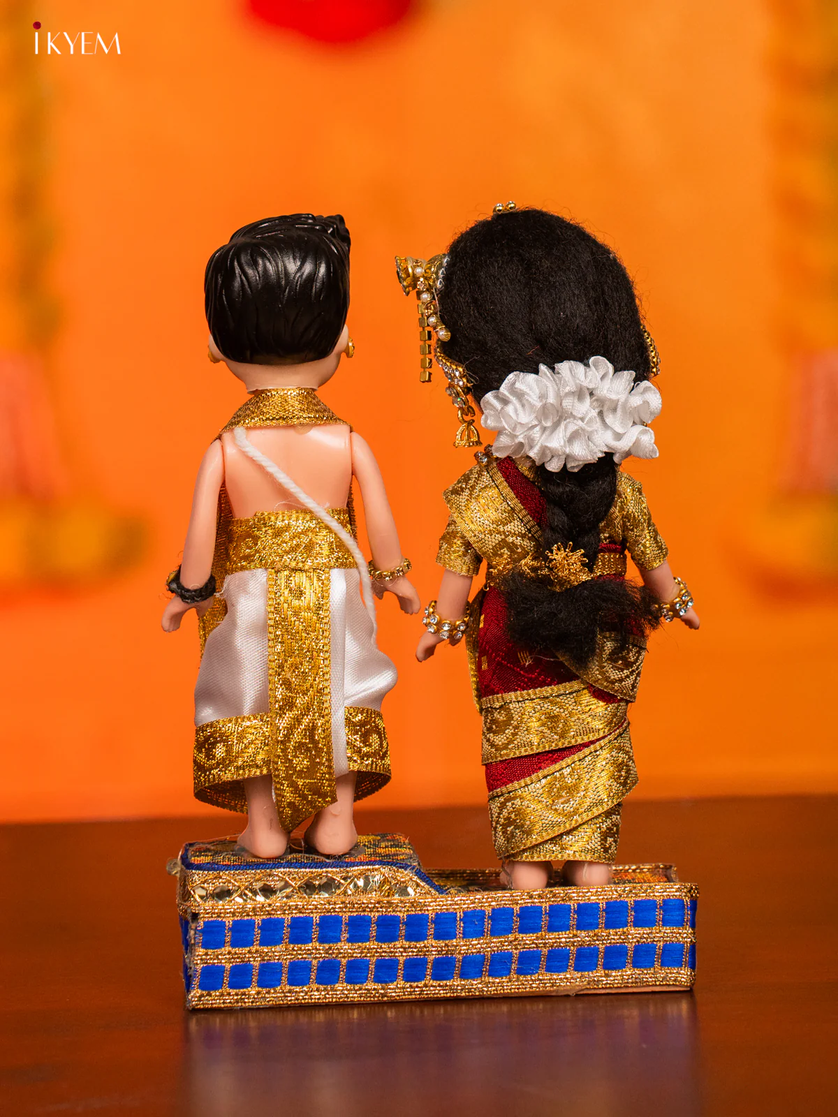 IYENGAR COUPLE - Golu Display Doll - 7 Inches - KH07163 - Image 4