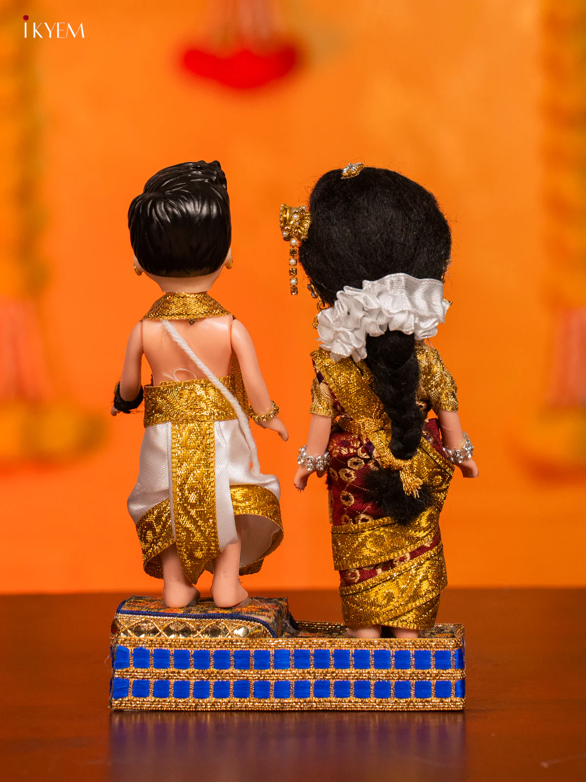 IYENGAR COUPLE - Golu Display Doll - 7 Inches - KH07165 - Image 4