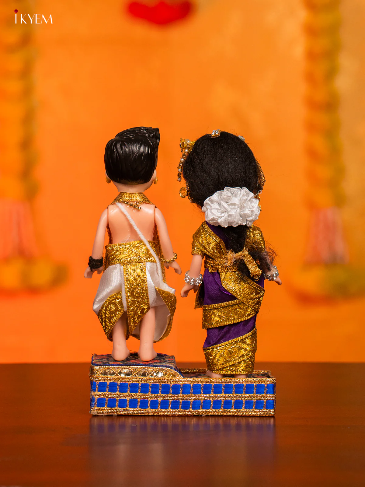IYENGAR COUPLE - Golu Display Doll - 7 Inches - KH07167 - Image 4