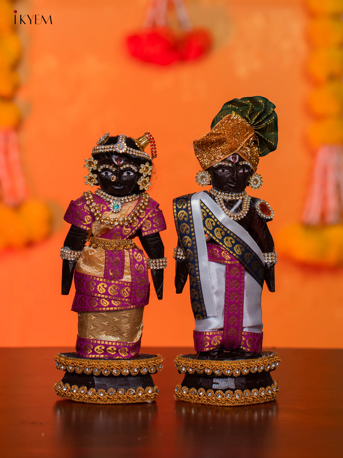 IYER STYLE MARAPACHI - Golu Display Doll - 9 Inches - KH07171
