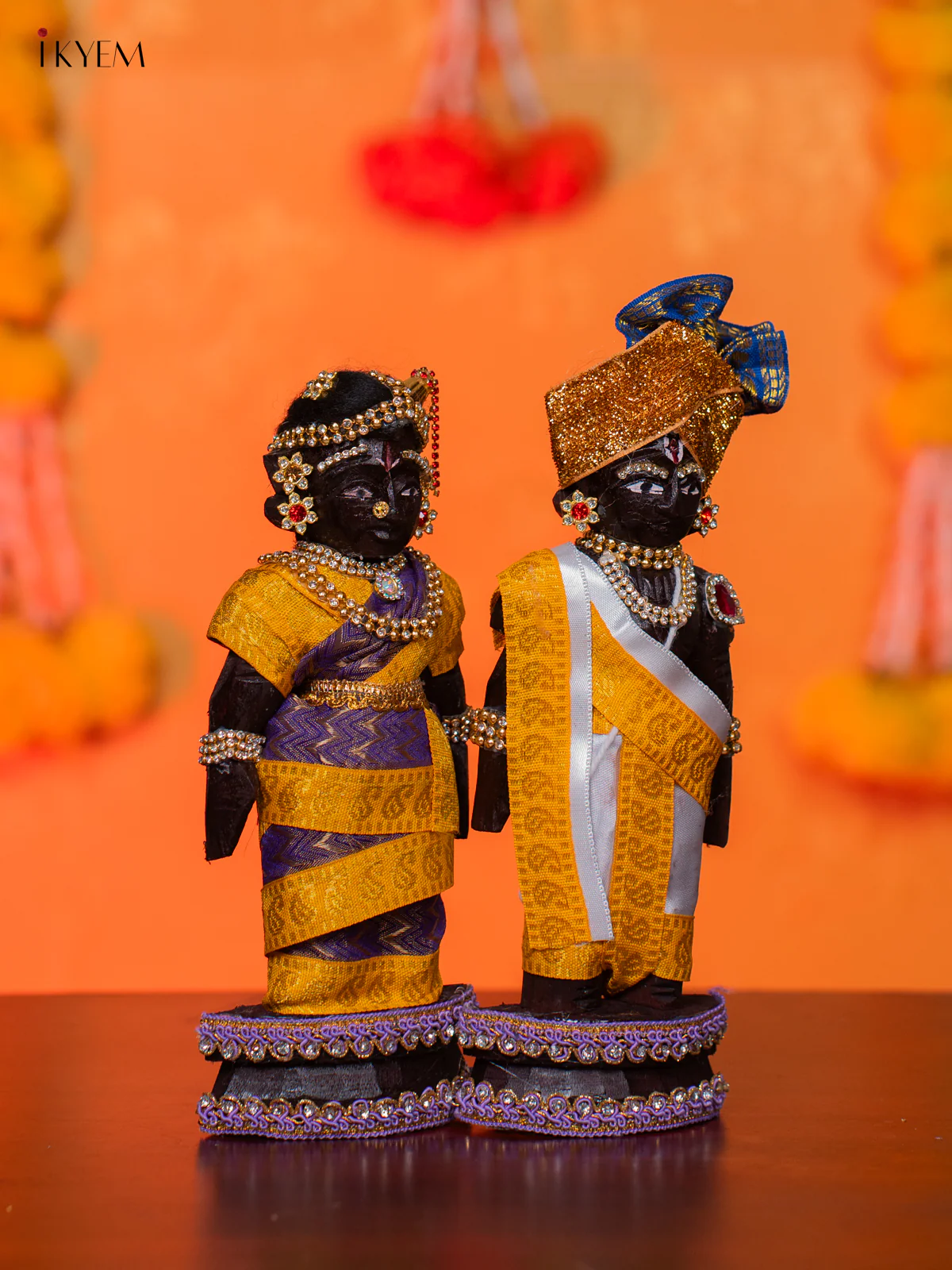 IYER STYLE MARAPACHI - Golu Display Doll - 9 Inches - KH07174 - Image 2