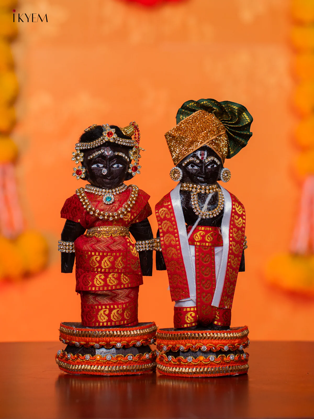 IYER STYLE MARAPACHI - Golu Display Doll - 9 Inches - KH07175