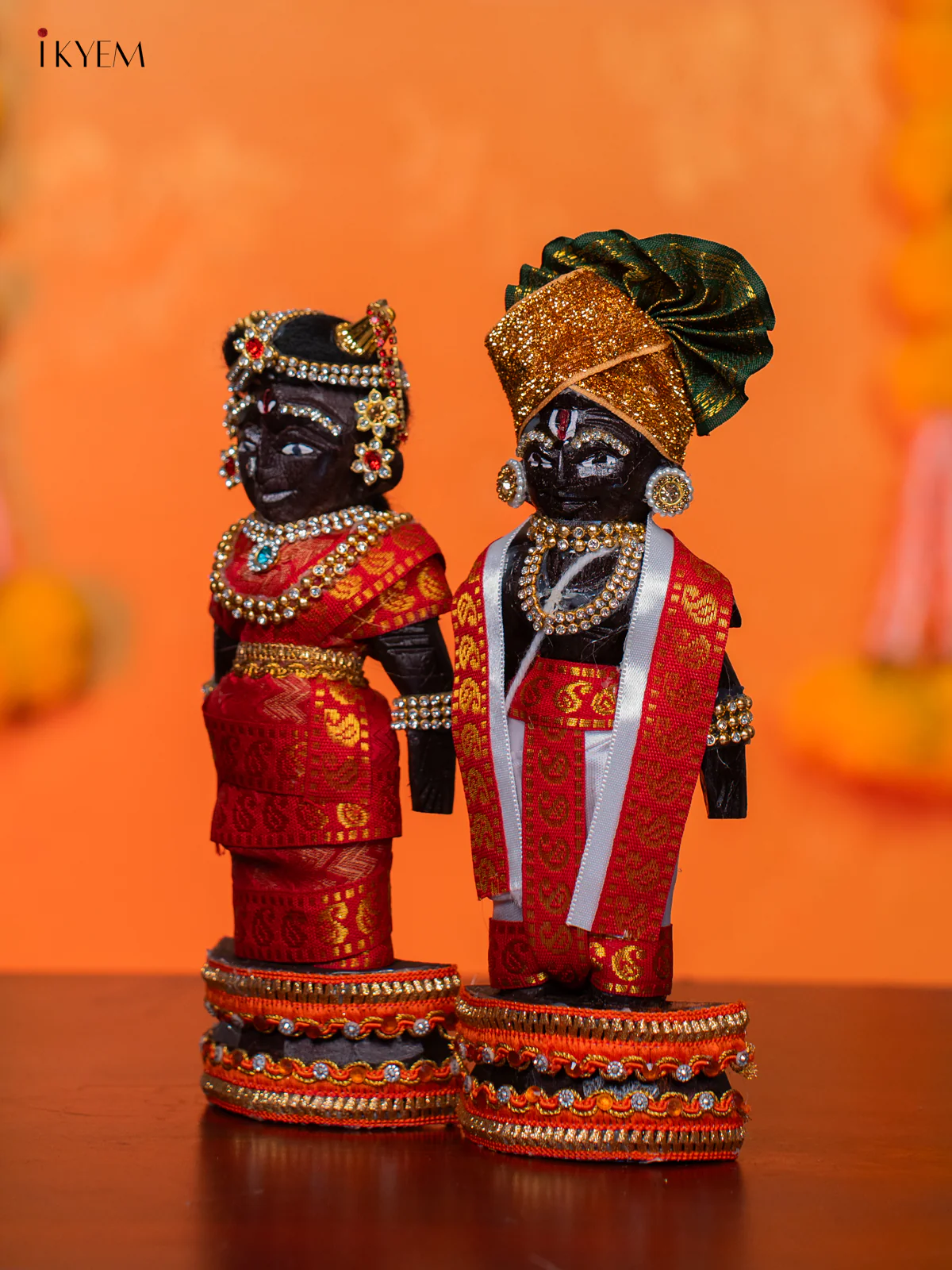 IYER STYLE MARAPACHI - Golu Display Doll - 9 Inches - KH07175 - Image 3