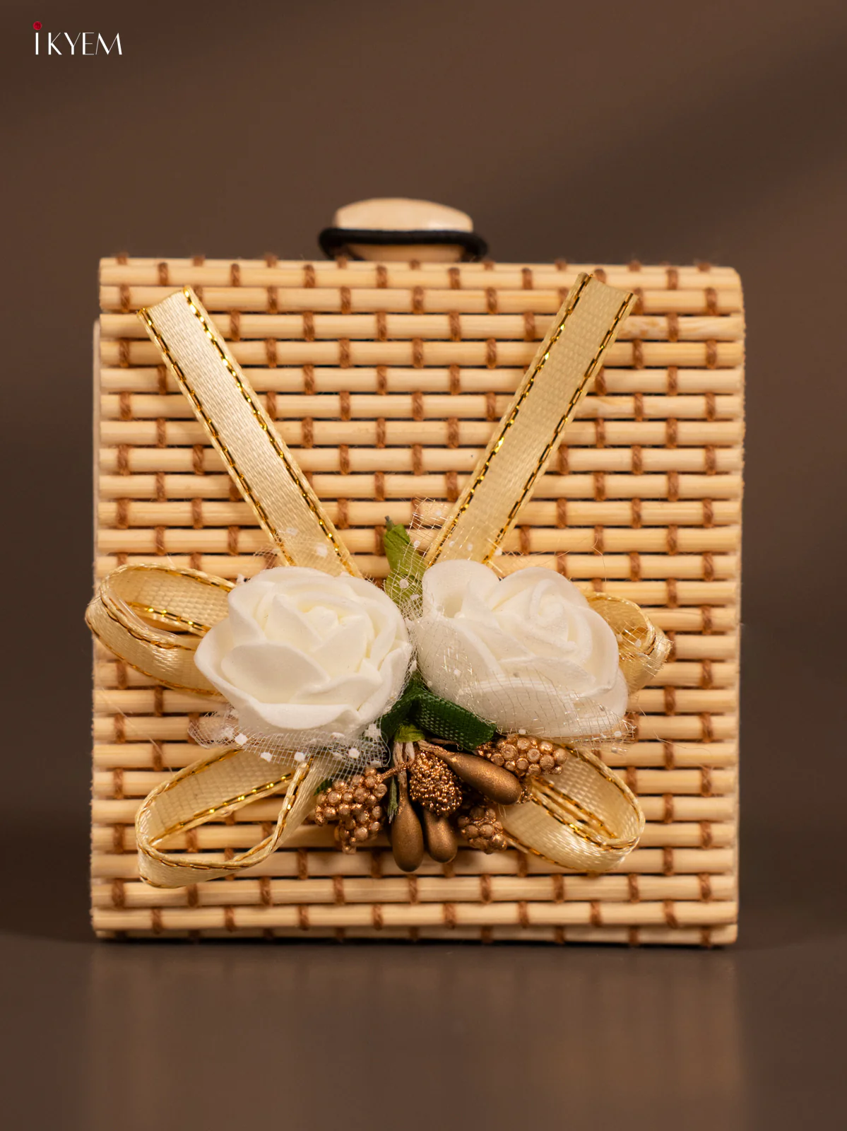 Return Gift Bamboo Box - (3*3) - Inches - KH14145 - Image 2