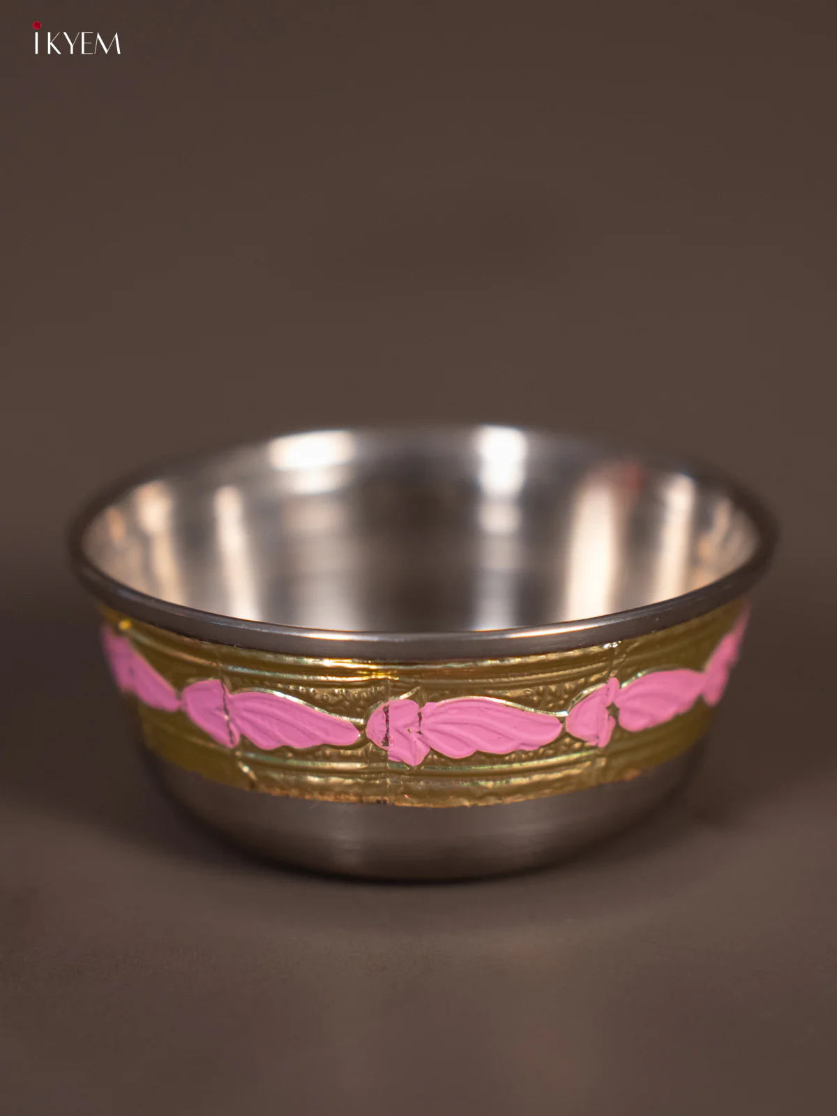 Pink Meenakari Katori - (3×3) Inches - KH20125