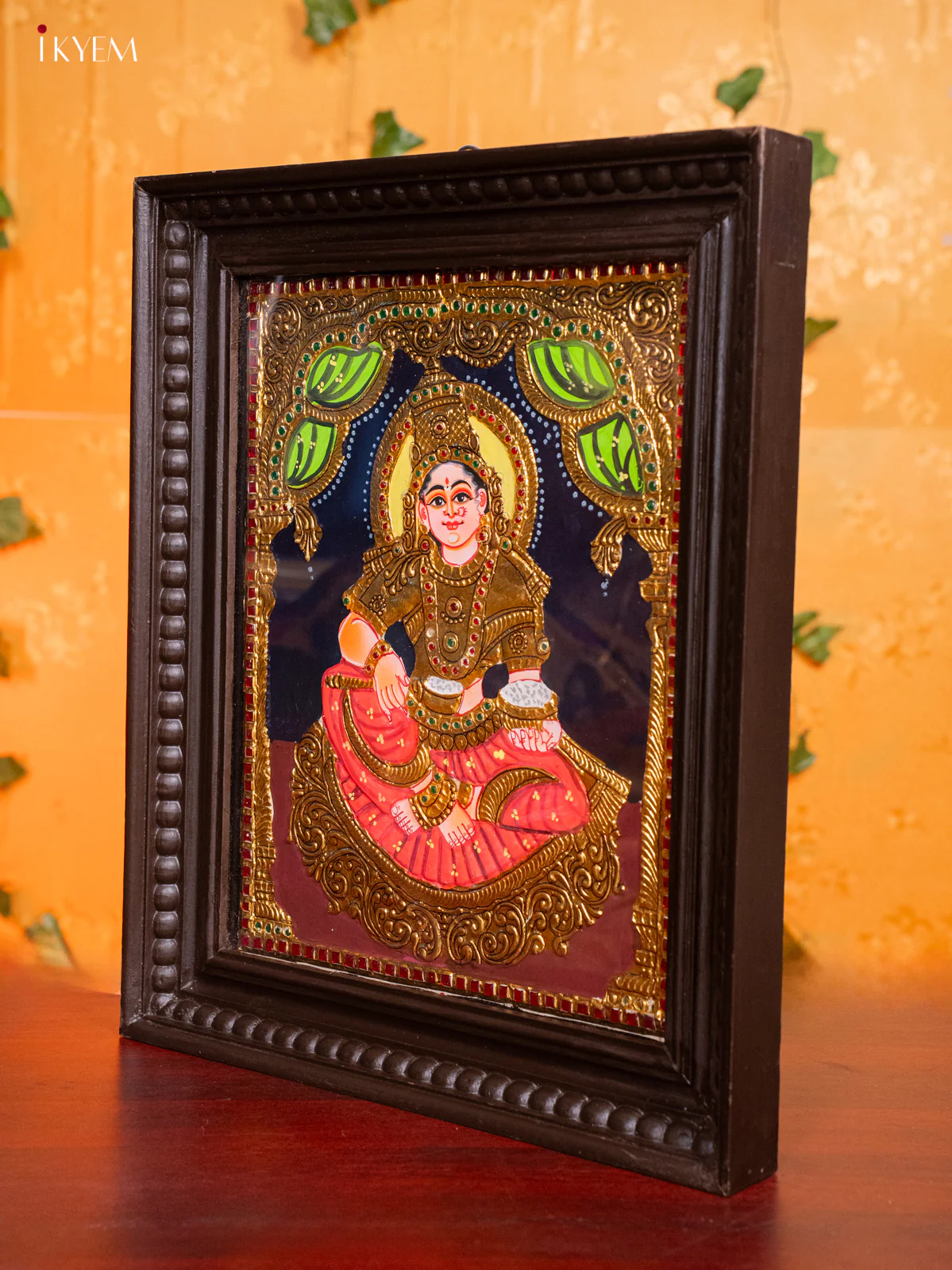Annapoorani Tanjore Painting - (18 x 15) - KH26181 - Image 4