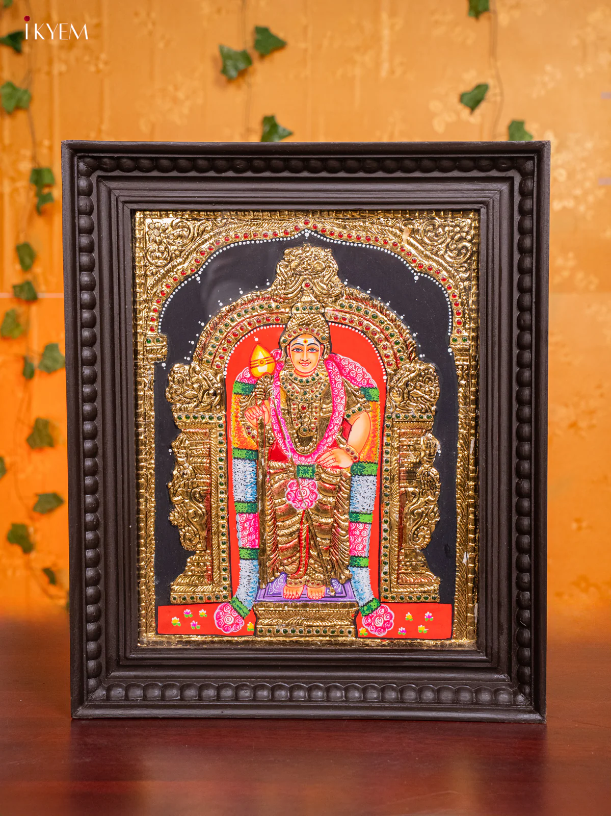 Murugan Tanjore painting - (18 x 15) - KH26184