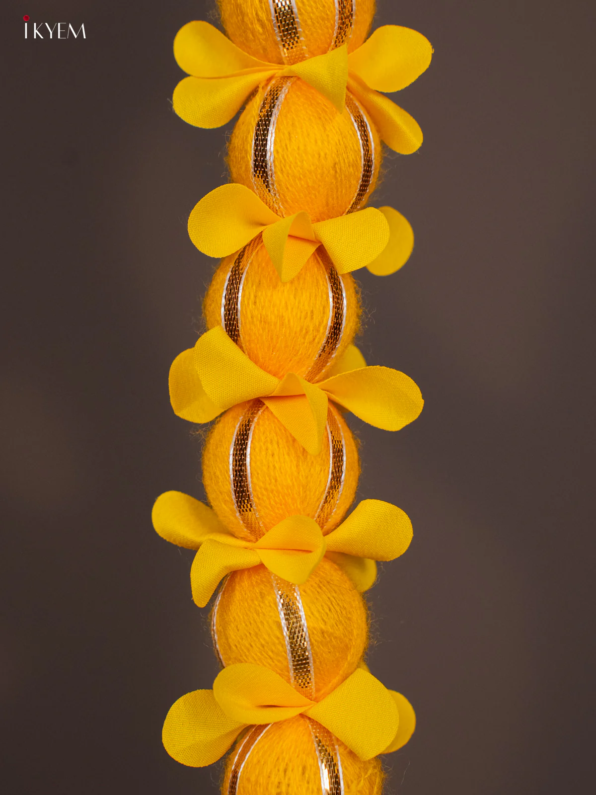 Artificial flowers Toran - Yellow - KI01221 - Image 3