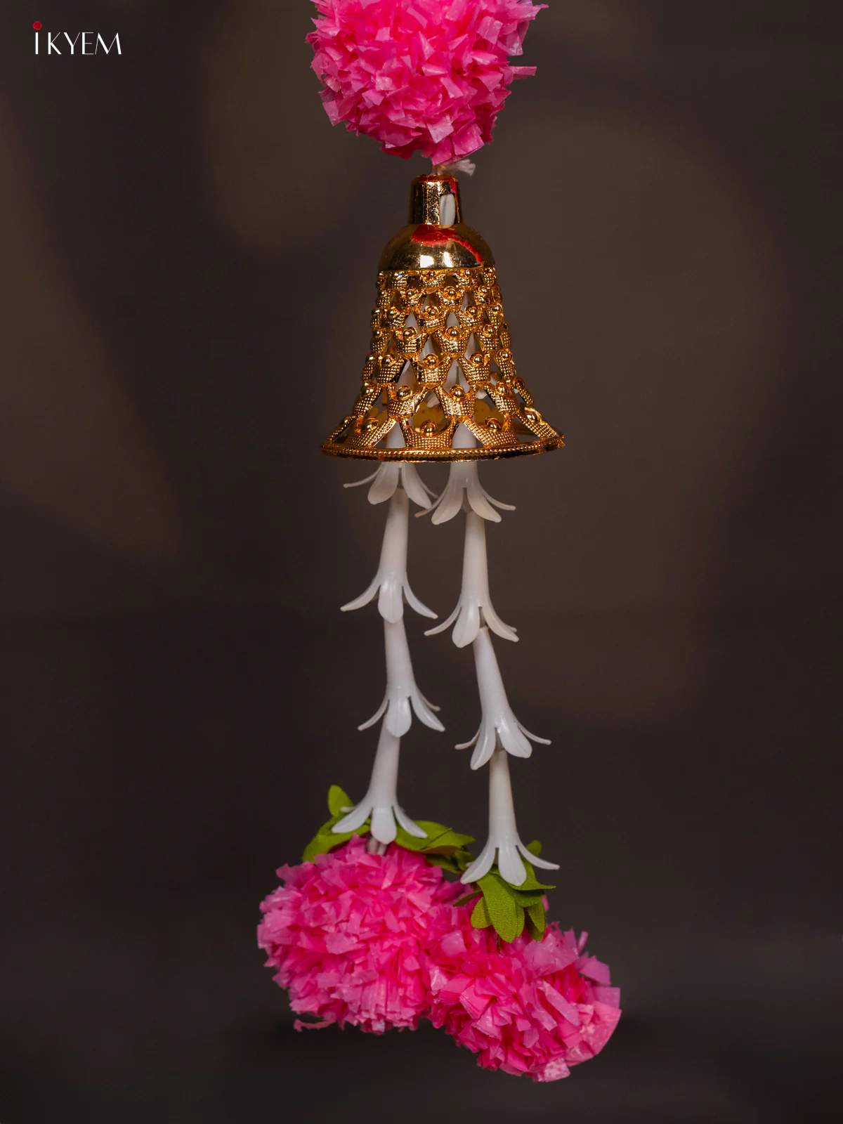 Artificial flowers Toran - White & Pink - KI01236 - Image 5