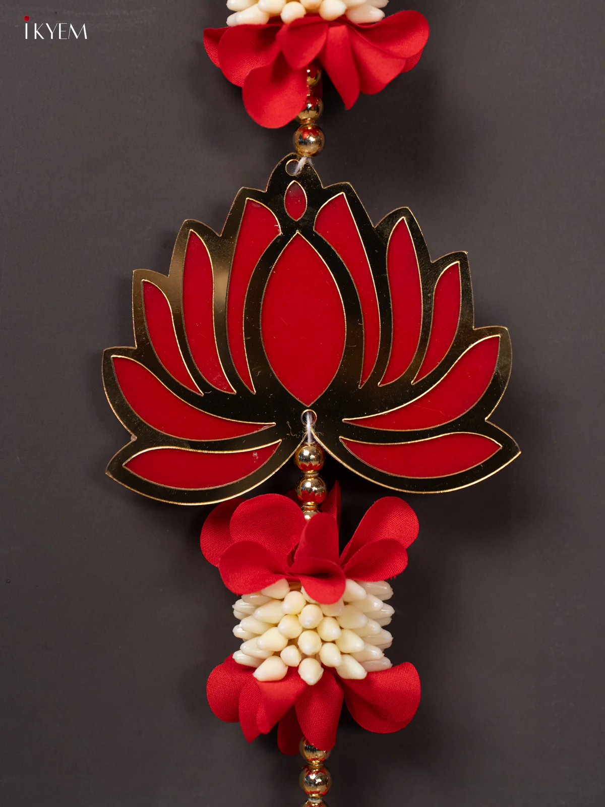 Artificial flowers Toran - Red - KI01237 - Image 2