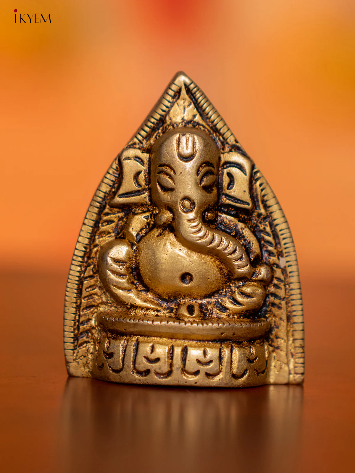 Brass Lord Ganesh - 2 Inch - KI07128