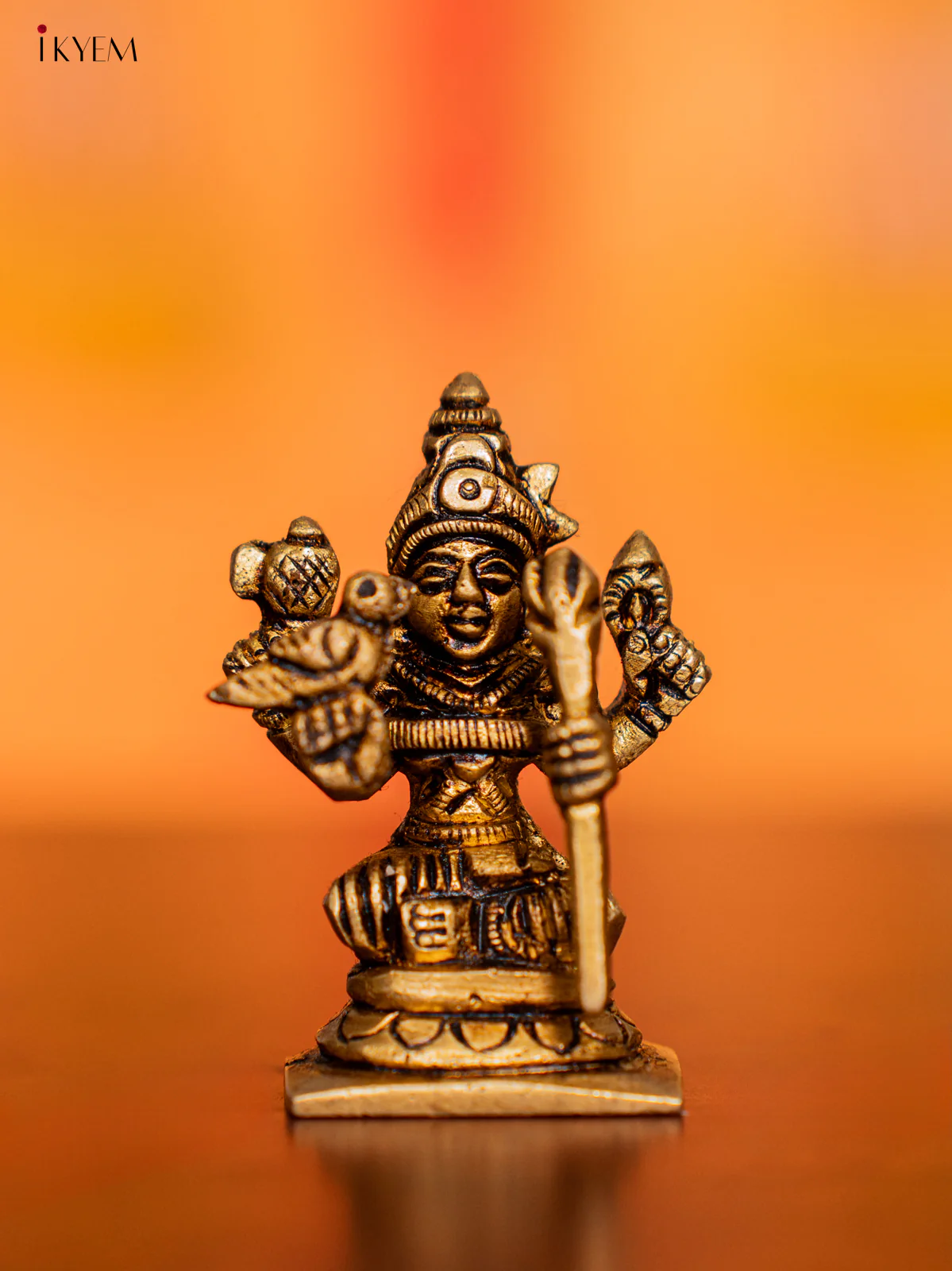 Brass Kamatchi Idol - 2 Inch - KI07147