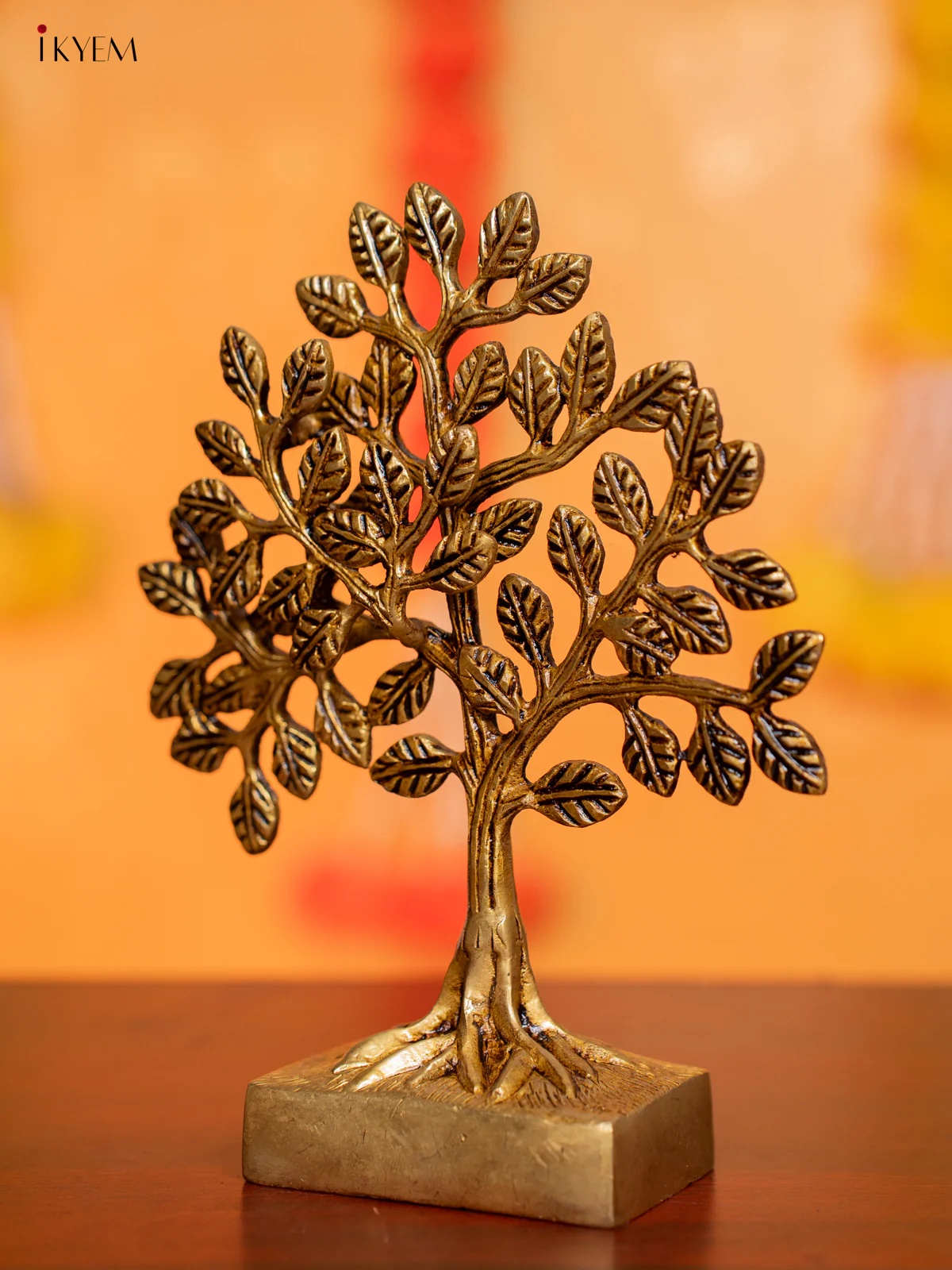 Brass Kalpavriksha Tree -8 Inches - KI07158 - Image 2