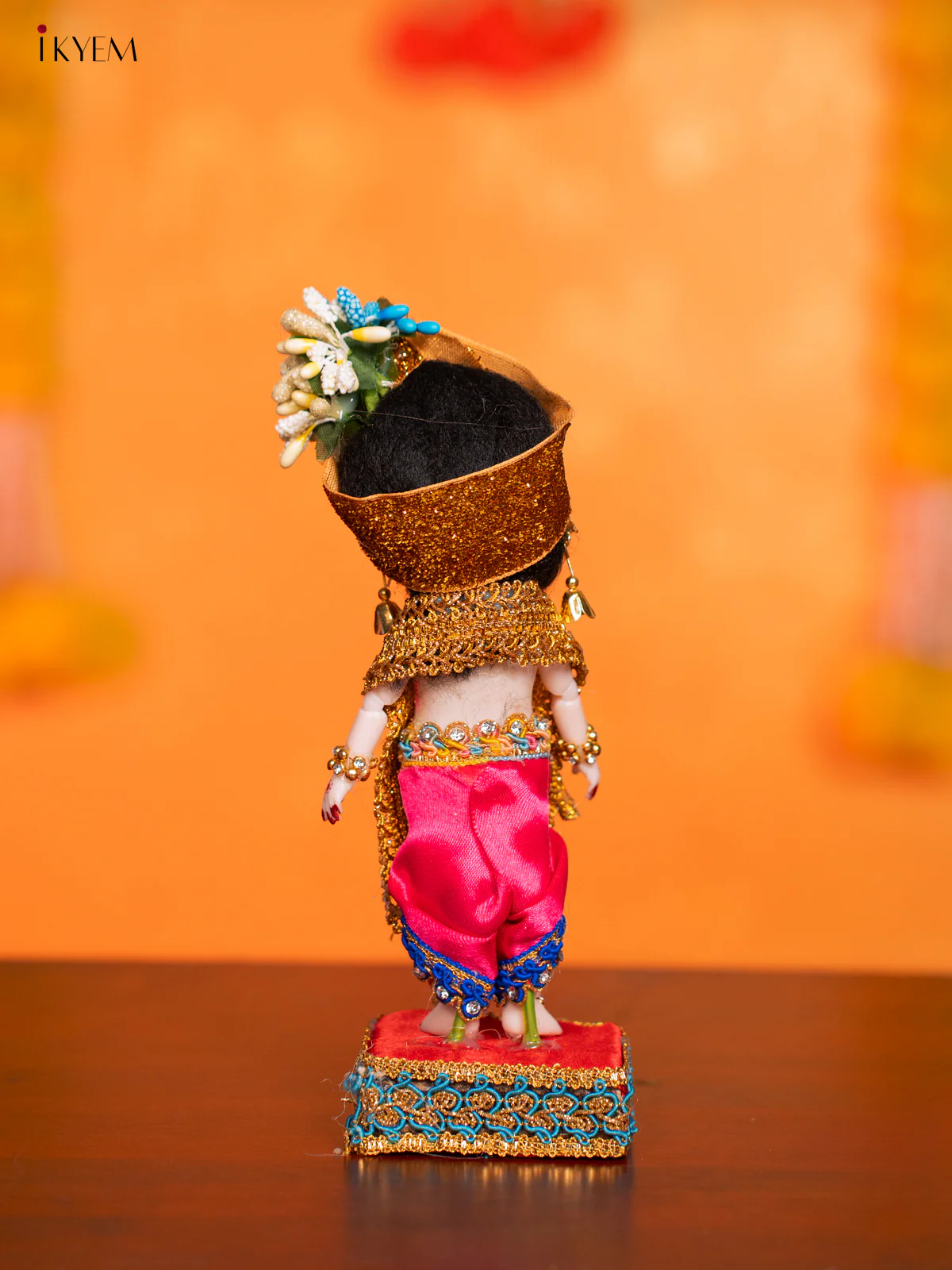 Krishna- Golu Display Doll - 7.5 Inches - KI09113 - Image 4