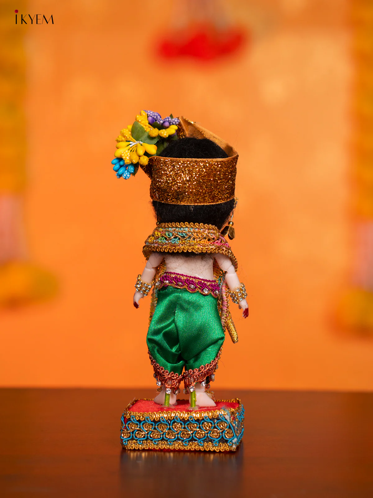 Krishna- Golu Display Doll - 7.5 Inches - KI09118 - Image 4