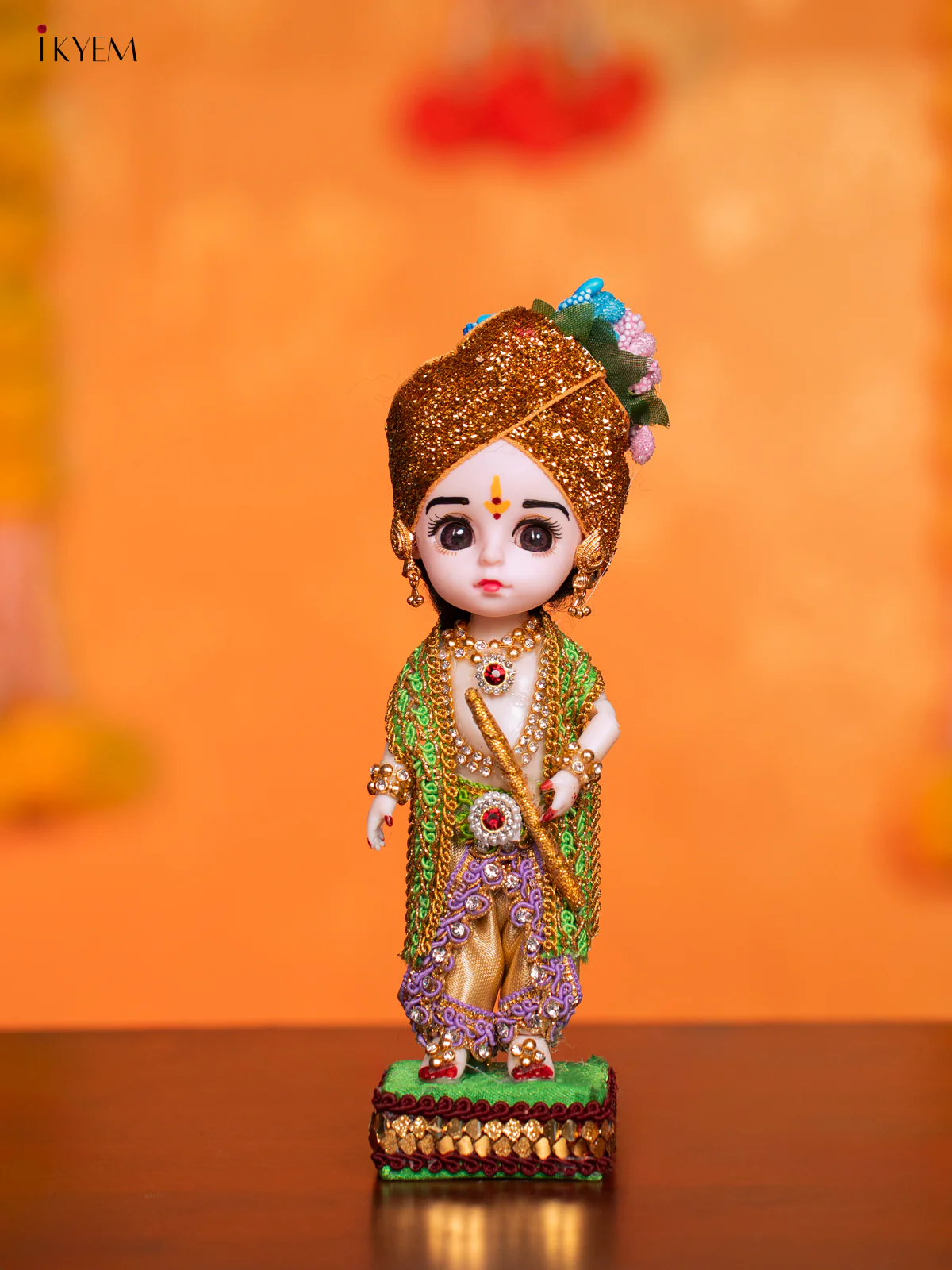 Krishna- Golu Display Doll - 7.5 Inches - KI09126
