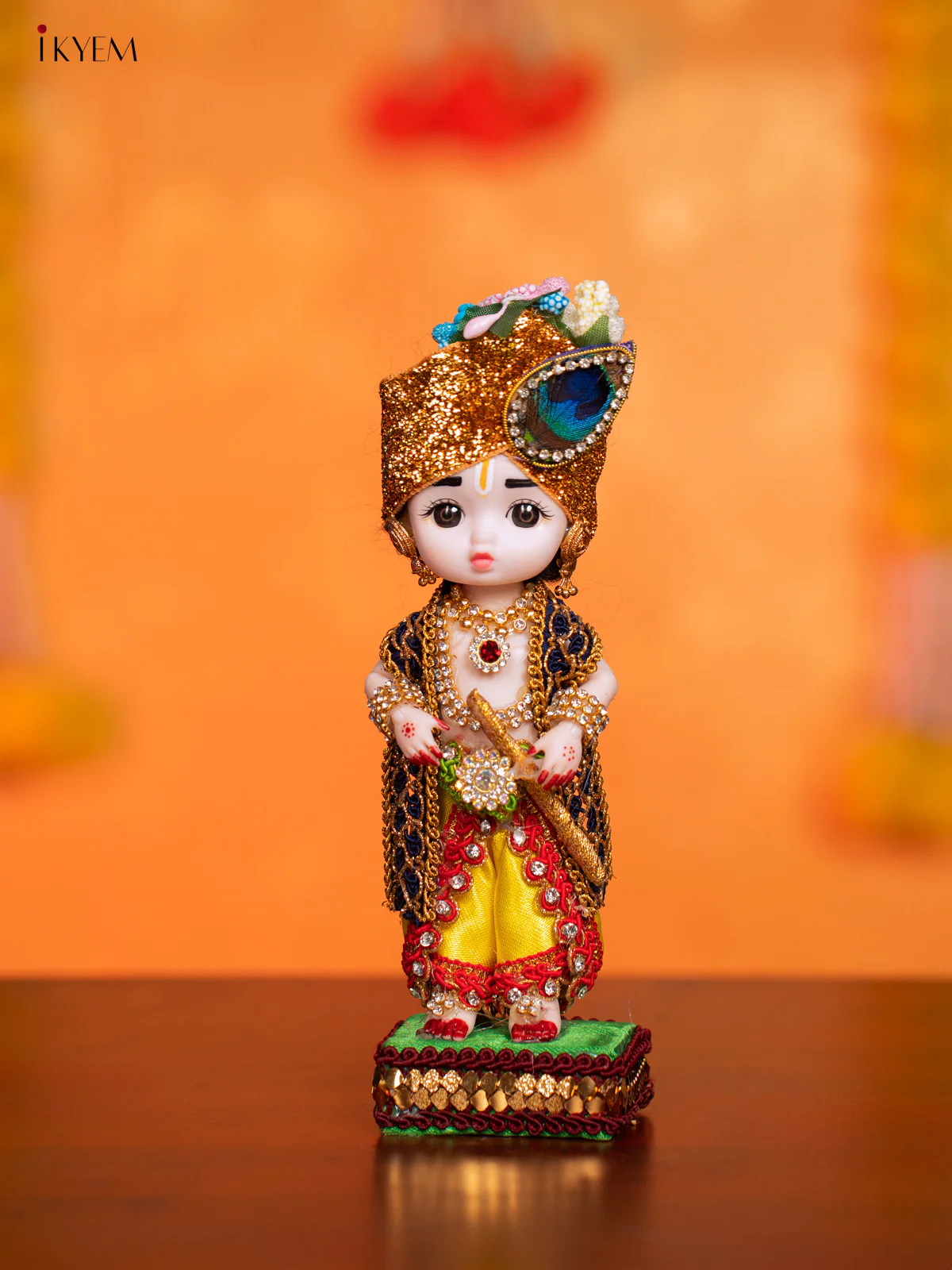 Krishna- Golu Display Doll - 7.5 Inches - KI09127