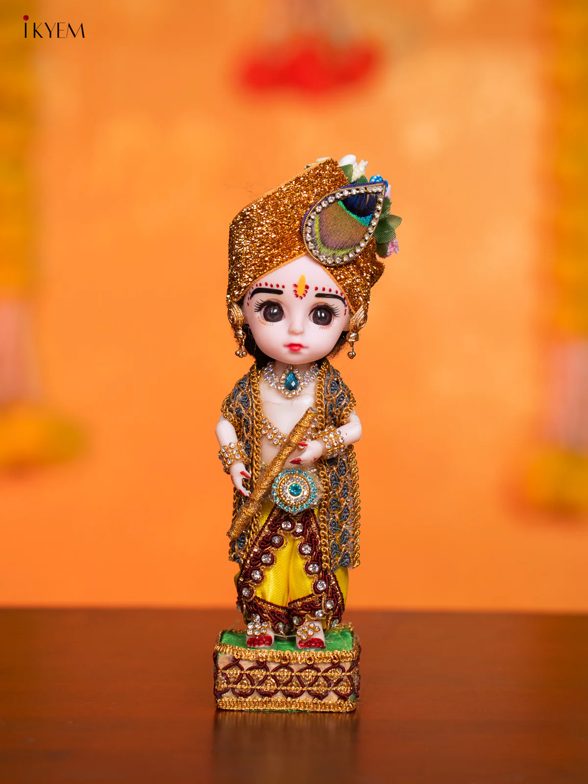 Krishna- Golu Display Doll - 7.5 Inches - KI09128
