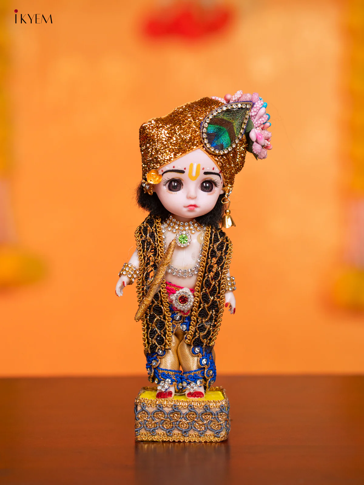 Krishna- Golu Display Doll - 7.5 Inches - KI09131