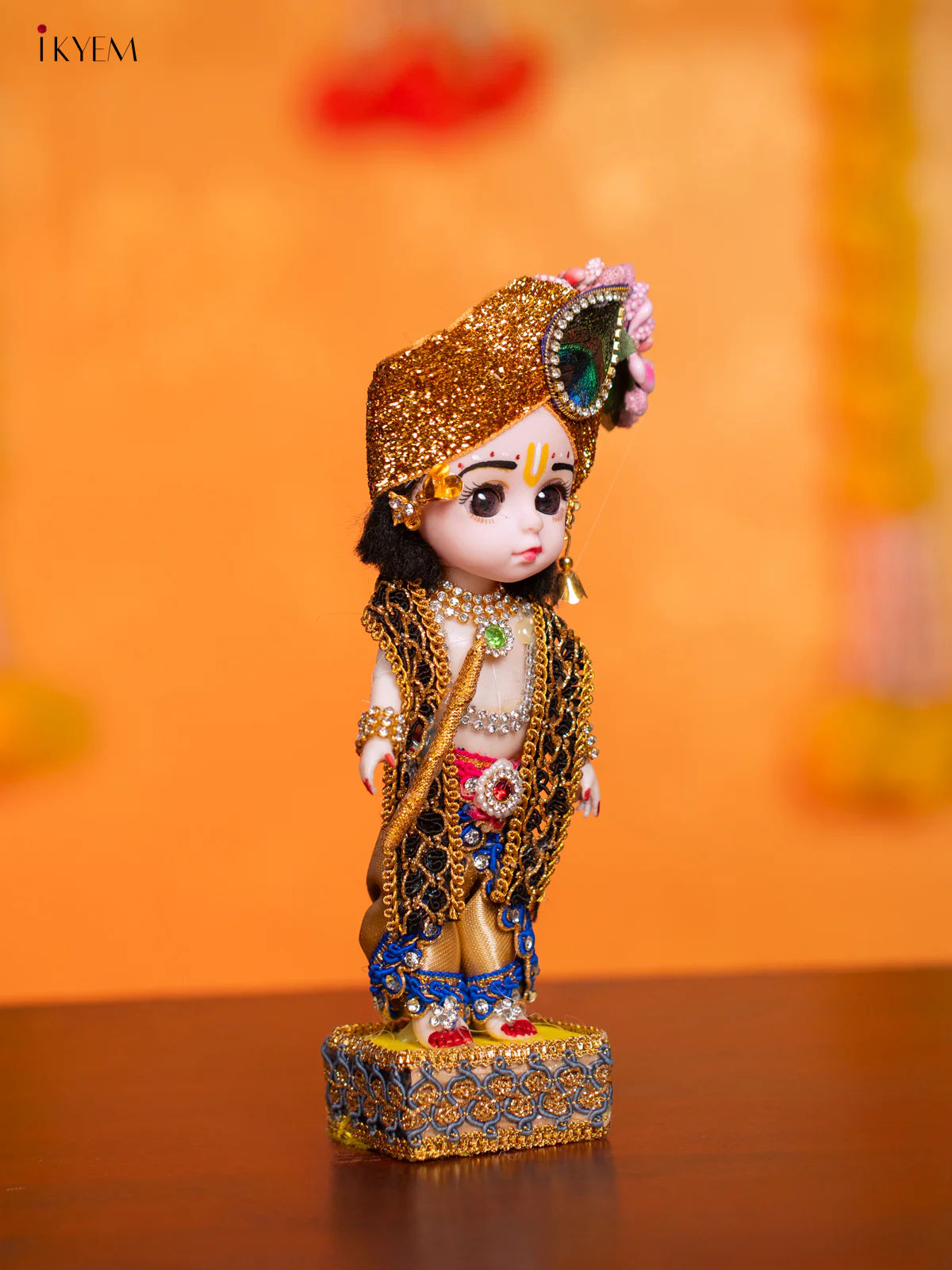 Krishna- Golu Display Doll - 7.5 Inches - KI09131 - Image 2
