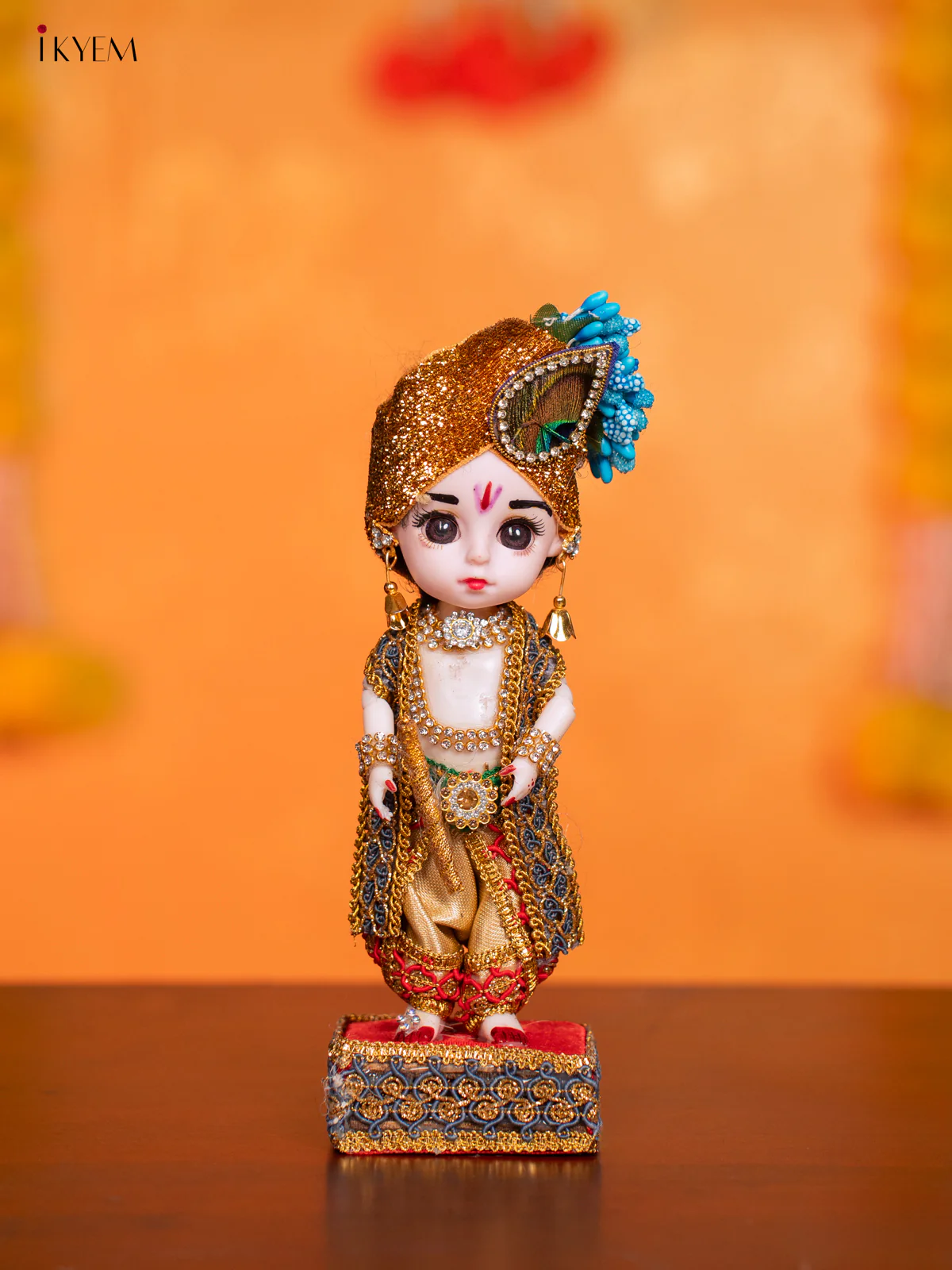 Krishna- Golu Display Doll - 7.5 Inches - KI09132