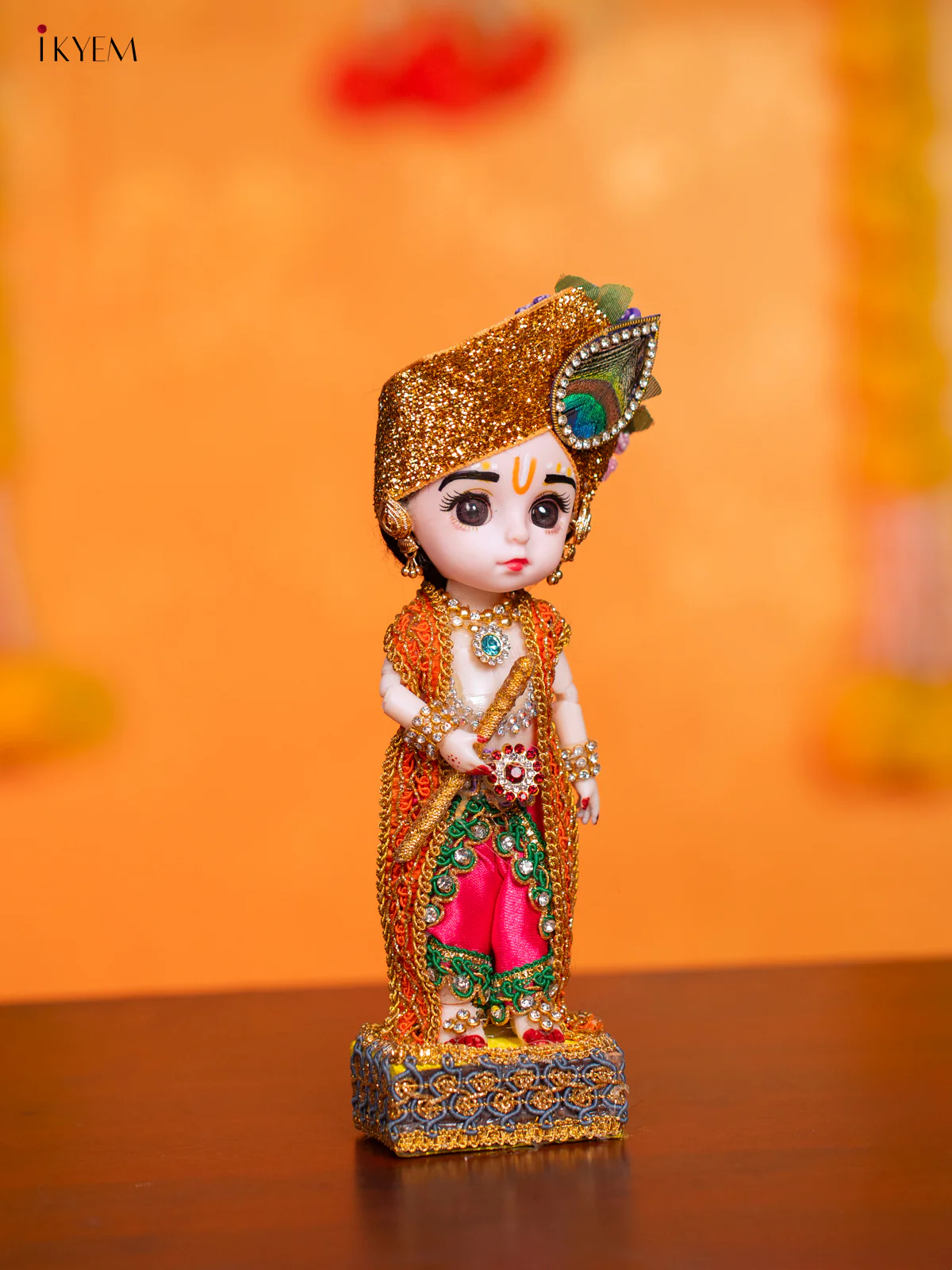 Krishna- Golu Display Doll - 7.5 Inches - KI09140 - Image 2