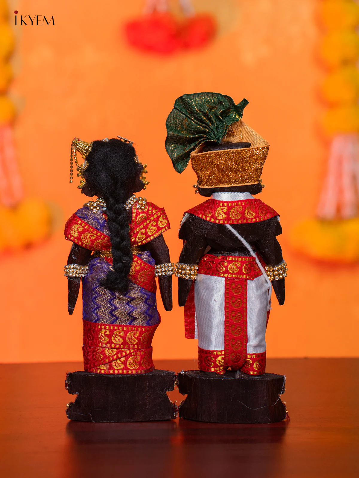 Iyer Style Marapachi  - Golu Display Doll - 9 Inches - KI26123 - Image 4
