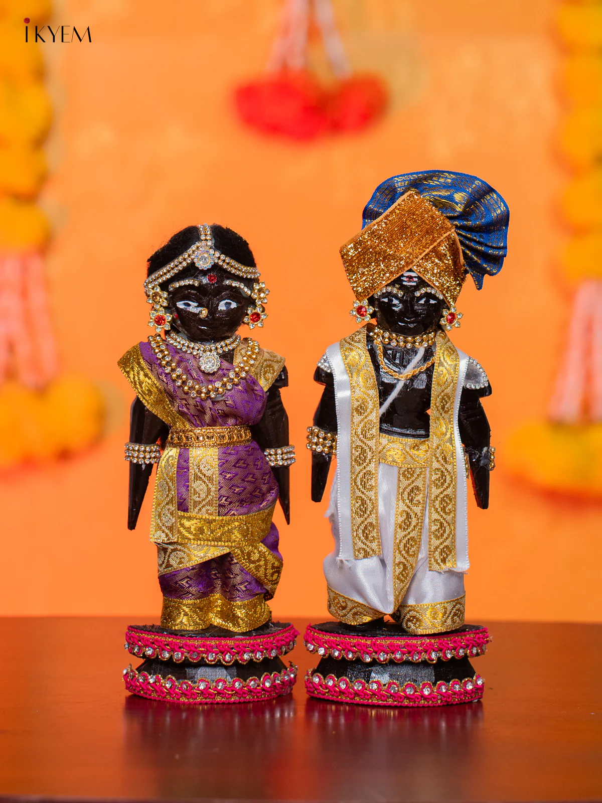 Iyer Style Marapachi Golu Doll - 9 Inches - KI26125