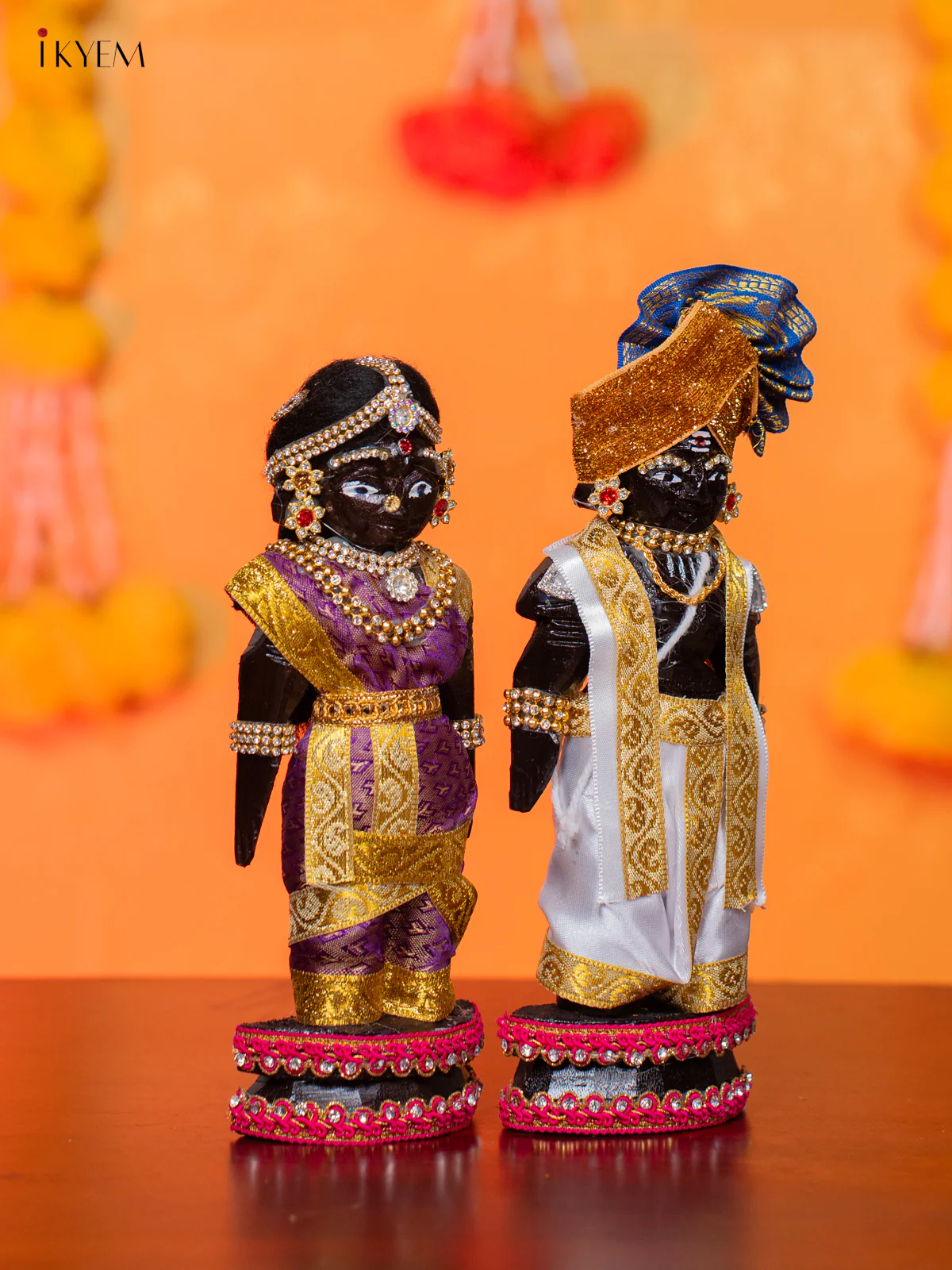 Iyer Style Marapachi Golu Doll - 9 Inches - KI26125 - Image 2