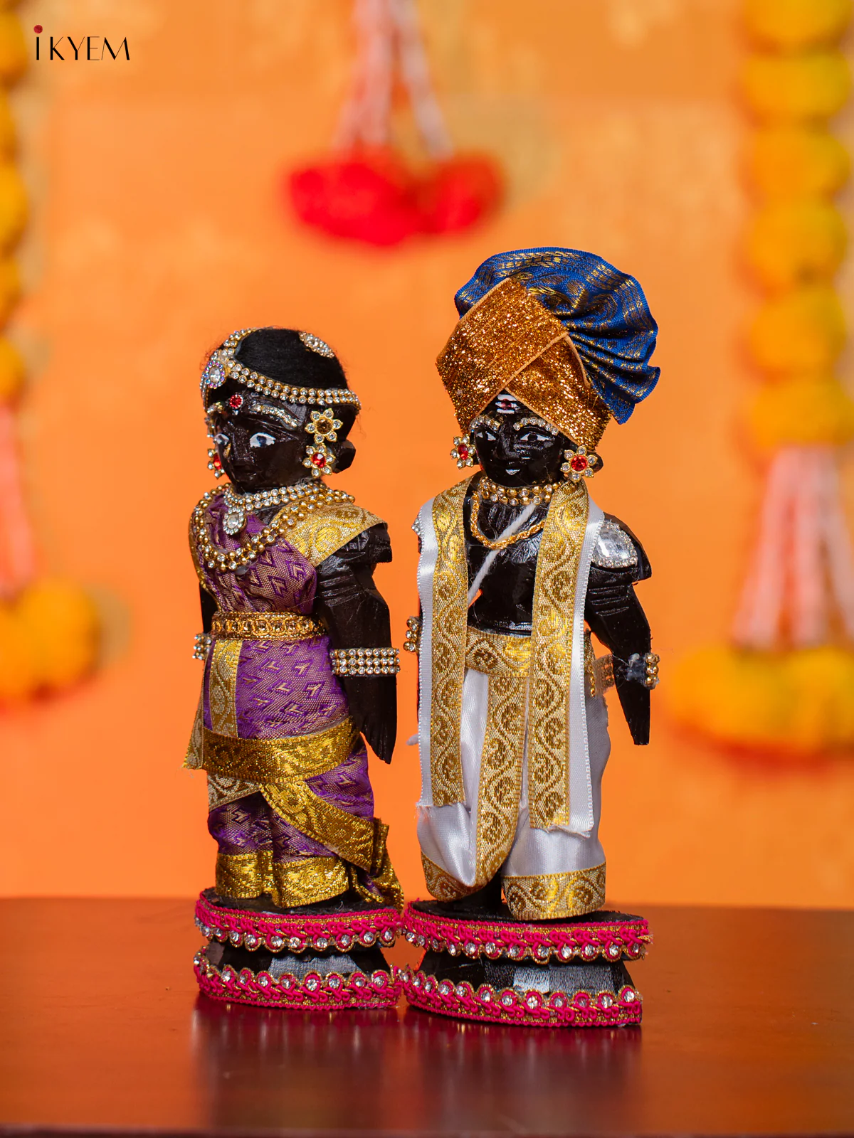Iyer Style Marapachi Golu Doll - 9 Inches - KI26125 - Image 3