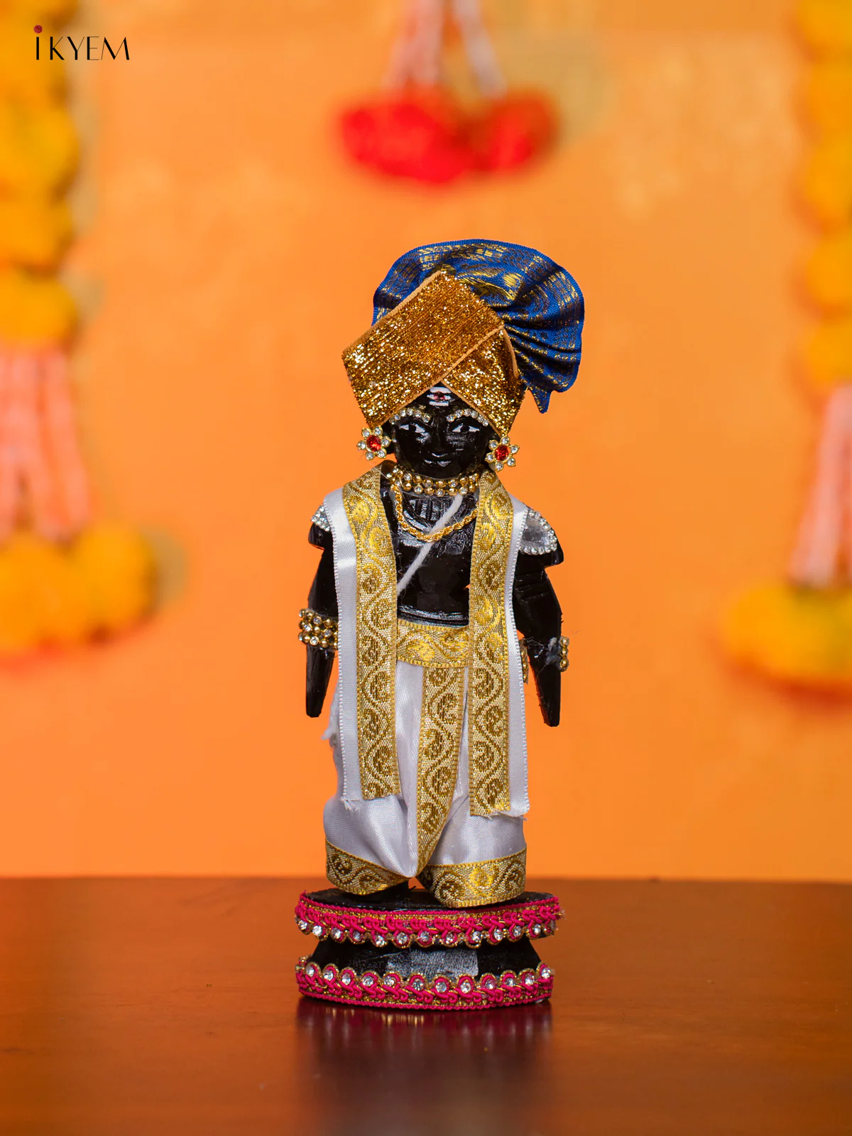 Iyer Style Marapachi Golu Doll - 9 Inches - KI26125 - Image 5