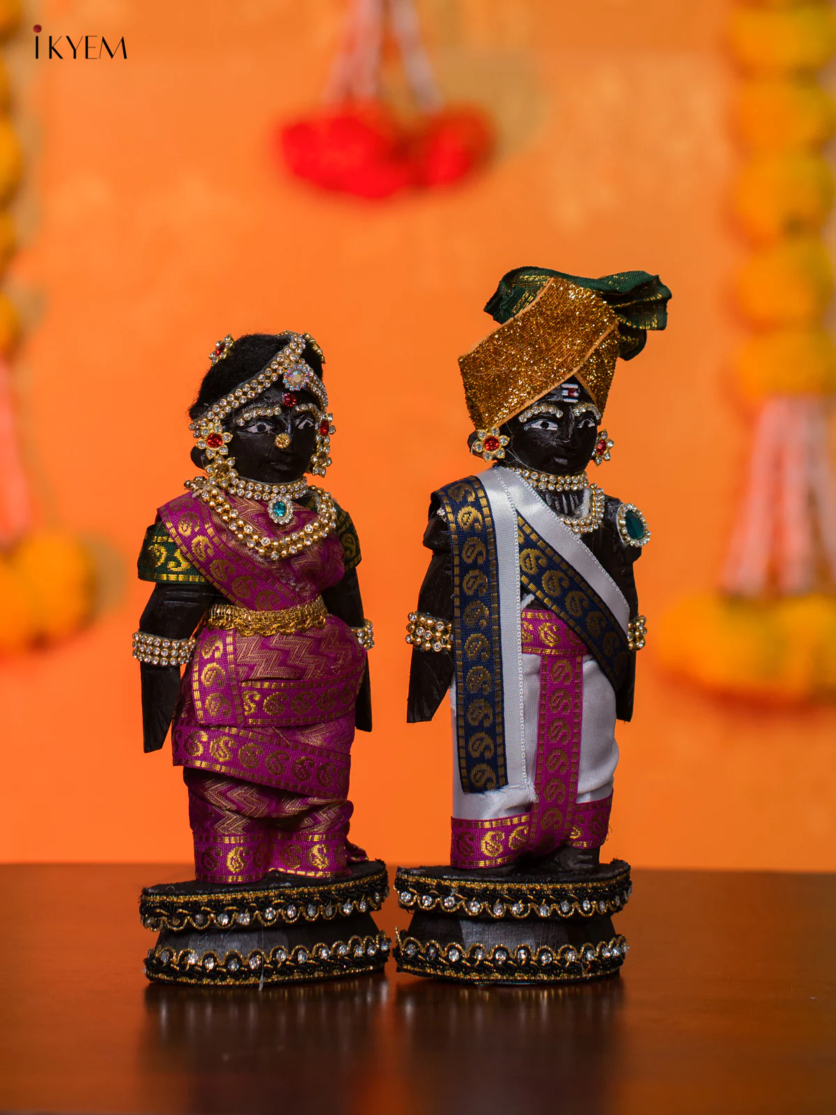 Iyer Style Marapachi Golu Doll - 9 Inches - KI26126 - Image 2
