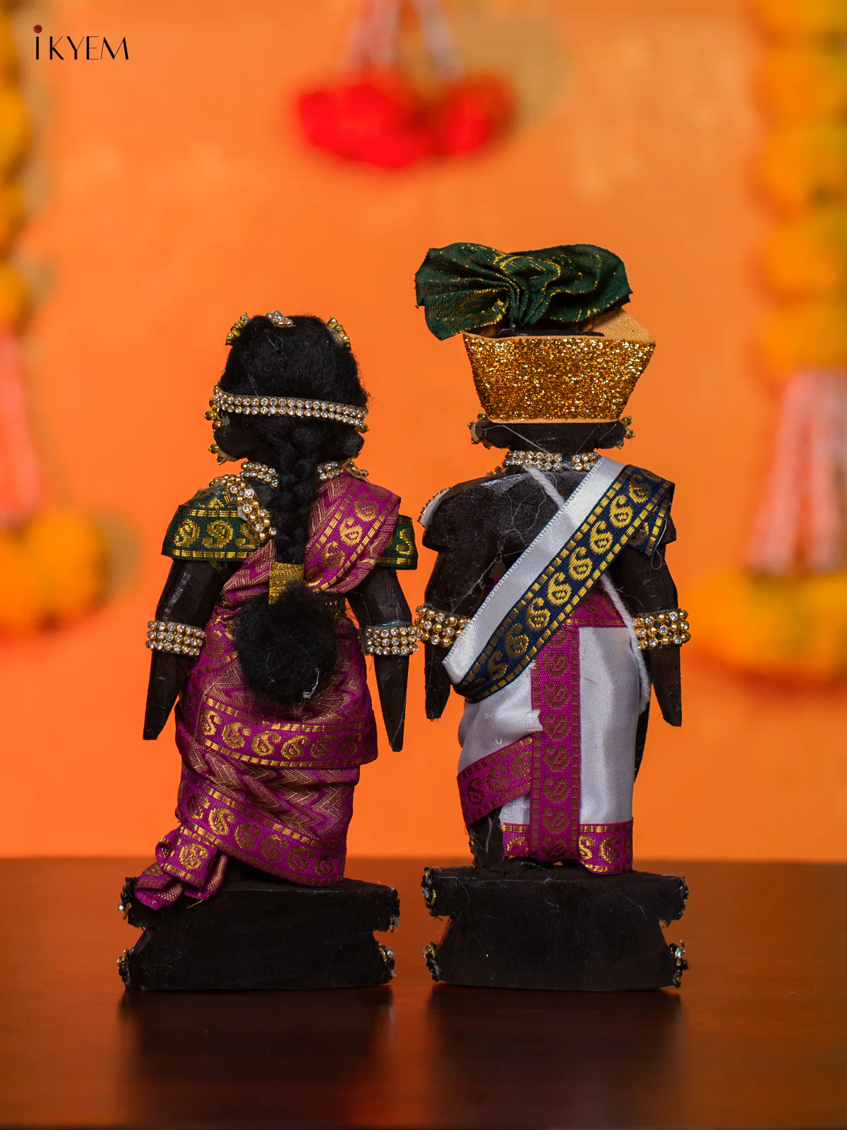 Iyer Style Marapachi Golu Doll - 9 Inches - KI26126 - Image 4