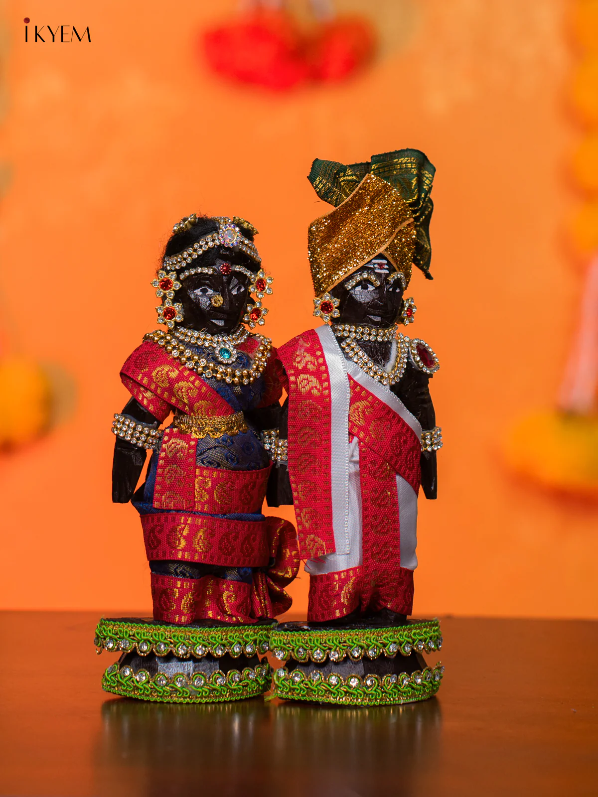 Iyer Style Marapachi Golu Doll - 9 Inches - KI26127 - Image 2