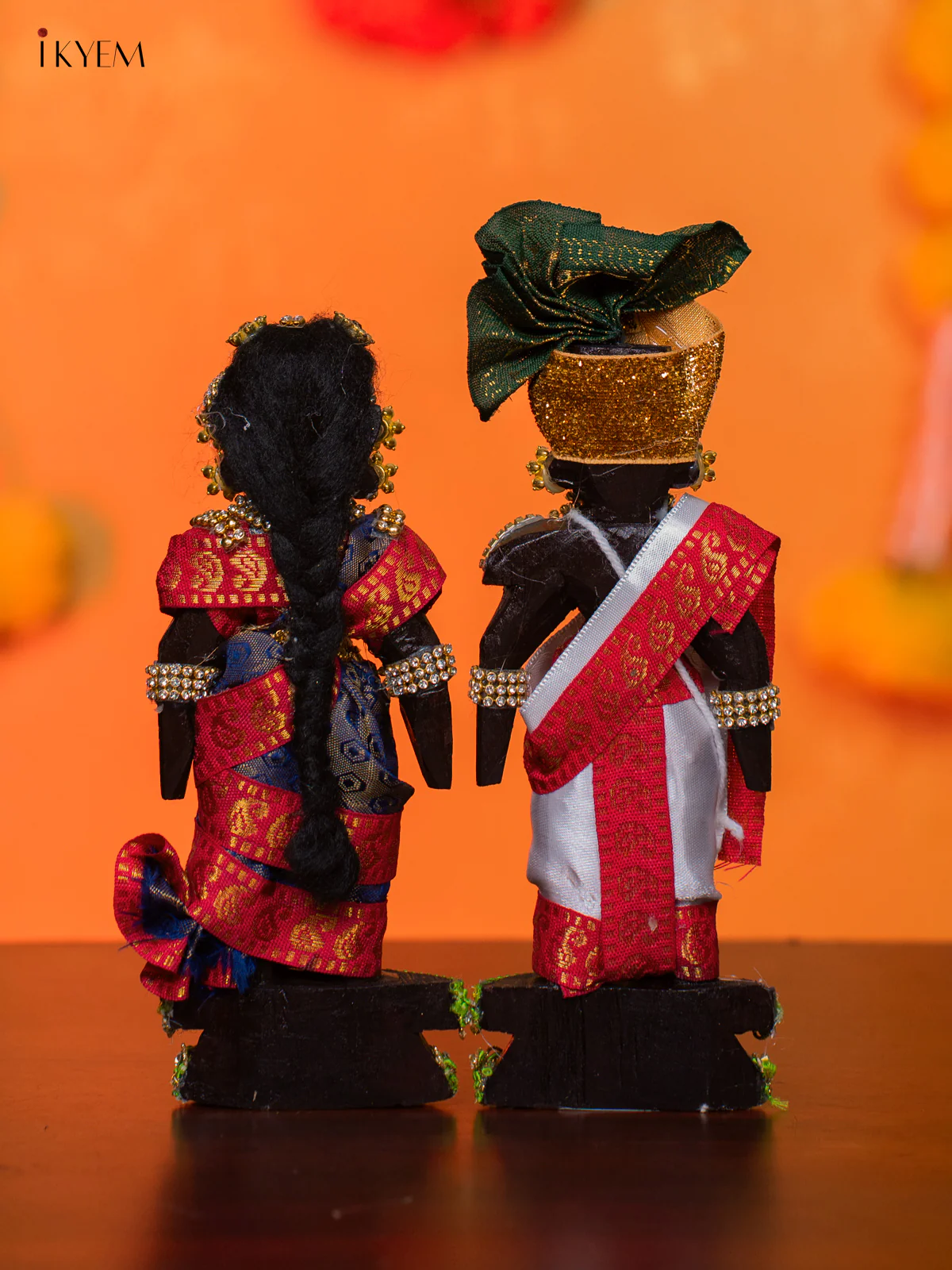 Iyer Style Marapachi Golu Doll - 9 Inches - KI26127 - Image 4