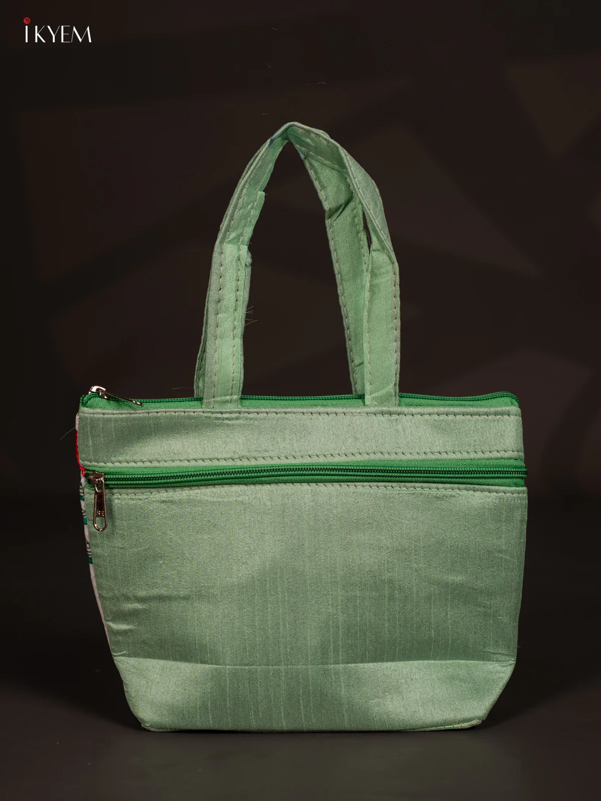 Peacock Designer Handbag - Green - 7 Inch - KJ04127 - Image 3