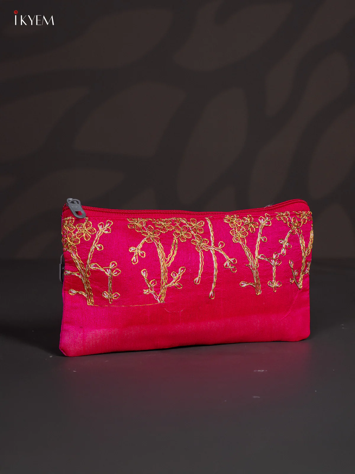 Embroidered Purse - Pink - 5 Inch - KJ04133 - Image 2