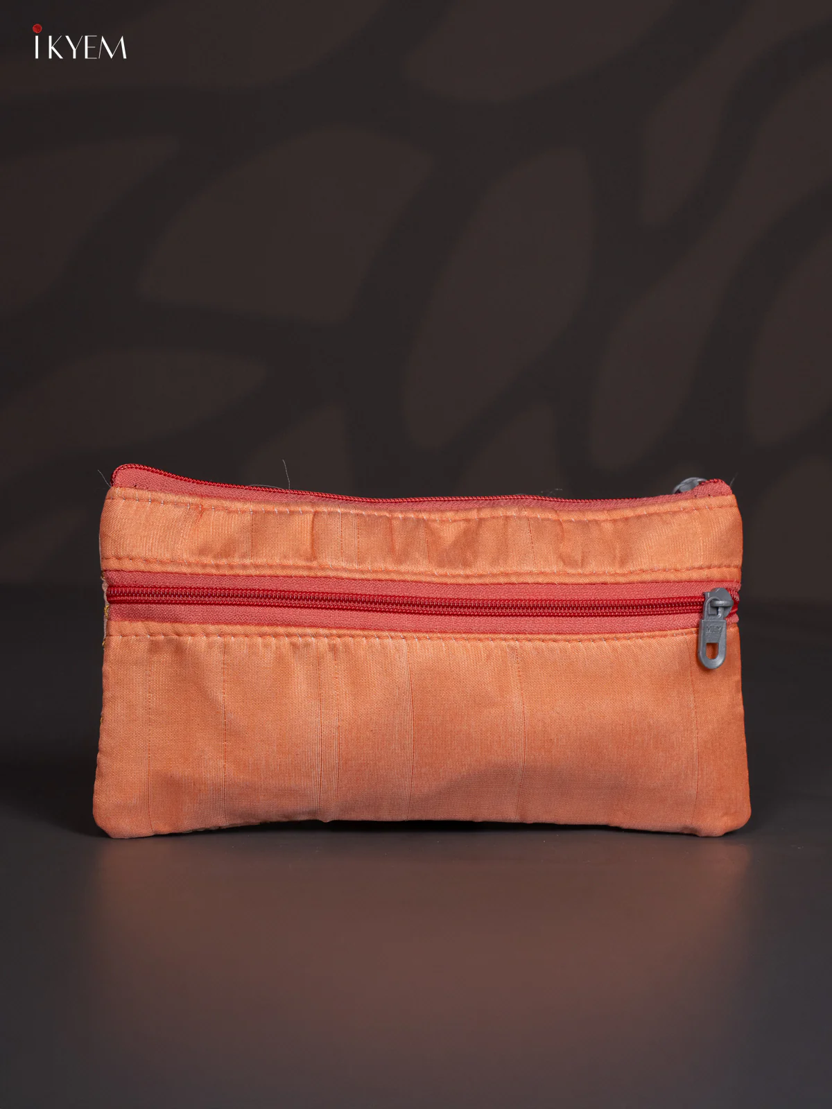 Embroidered Purse - Peach - KJ04135 - Image 3