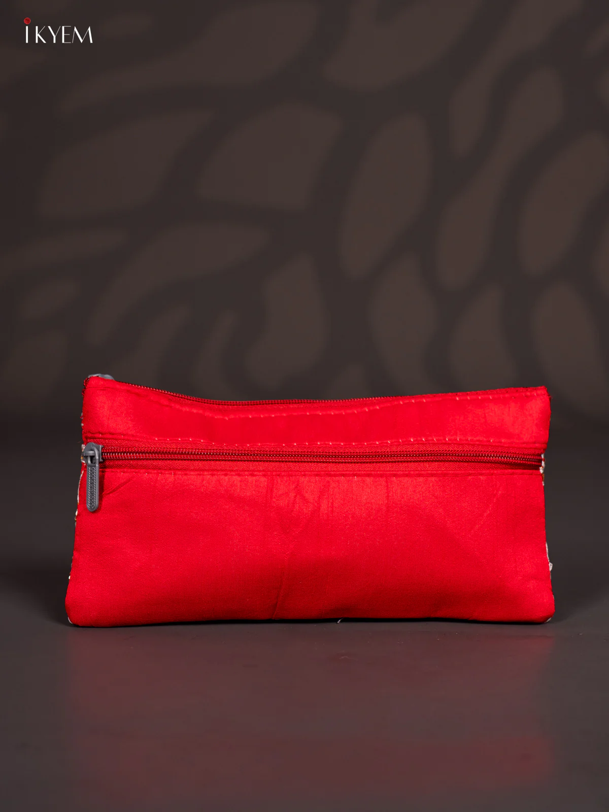 Embroidered Work Purse - Red - KJ04141 - Image 3
