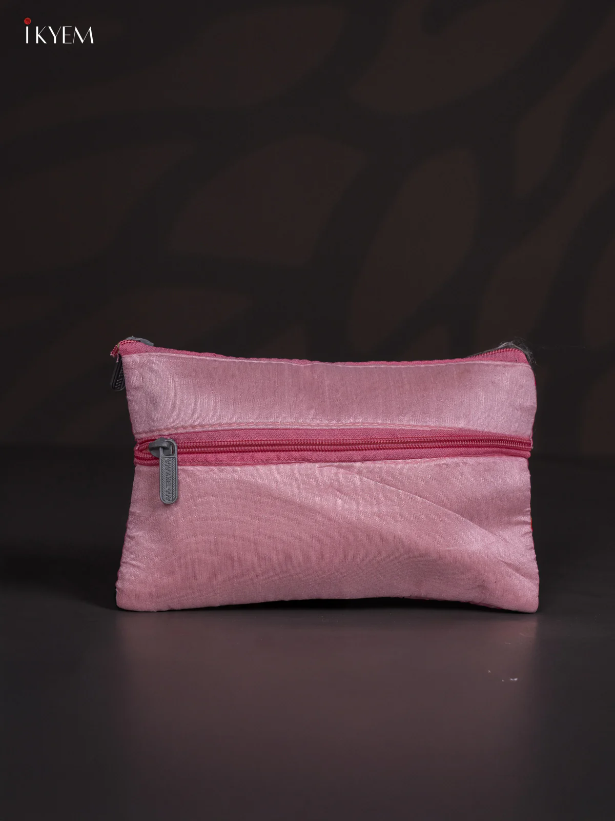 Pichwai Cow & Calf Purse - Baby Pink - KJ04150 - Image 3