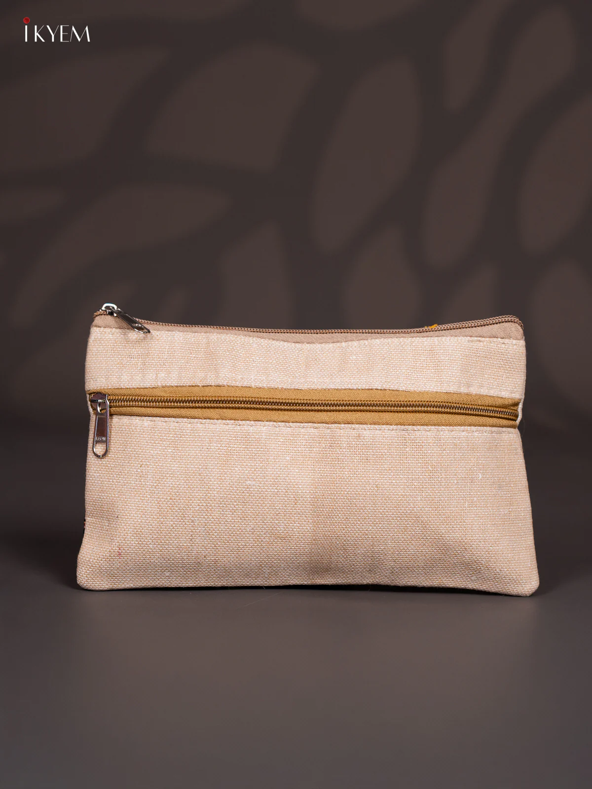 Jute Purse - Ajrakh prink - KJ04175 - Image 3