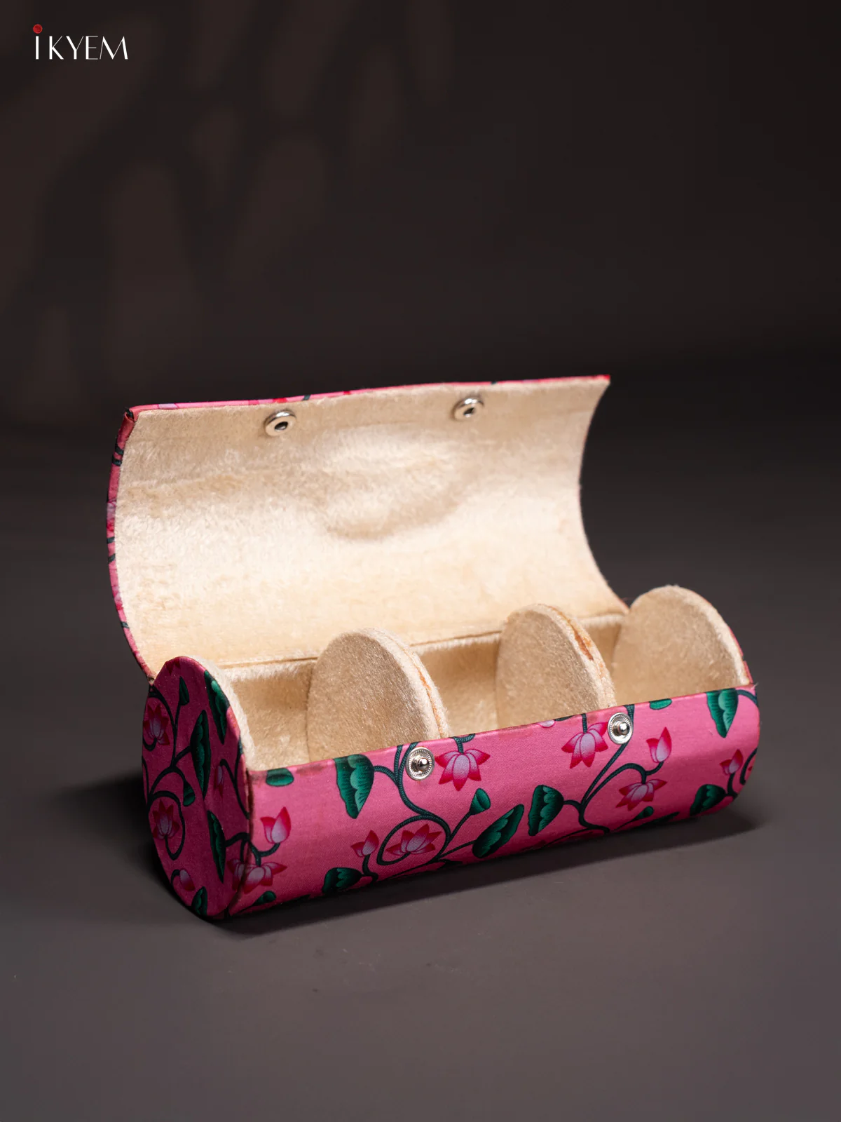 Pichwai Bangle Box - Baby Pink - KJ06115 - Image 2