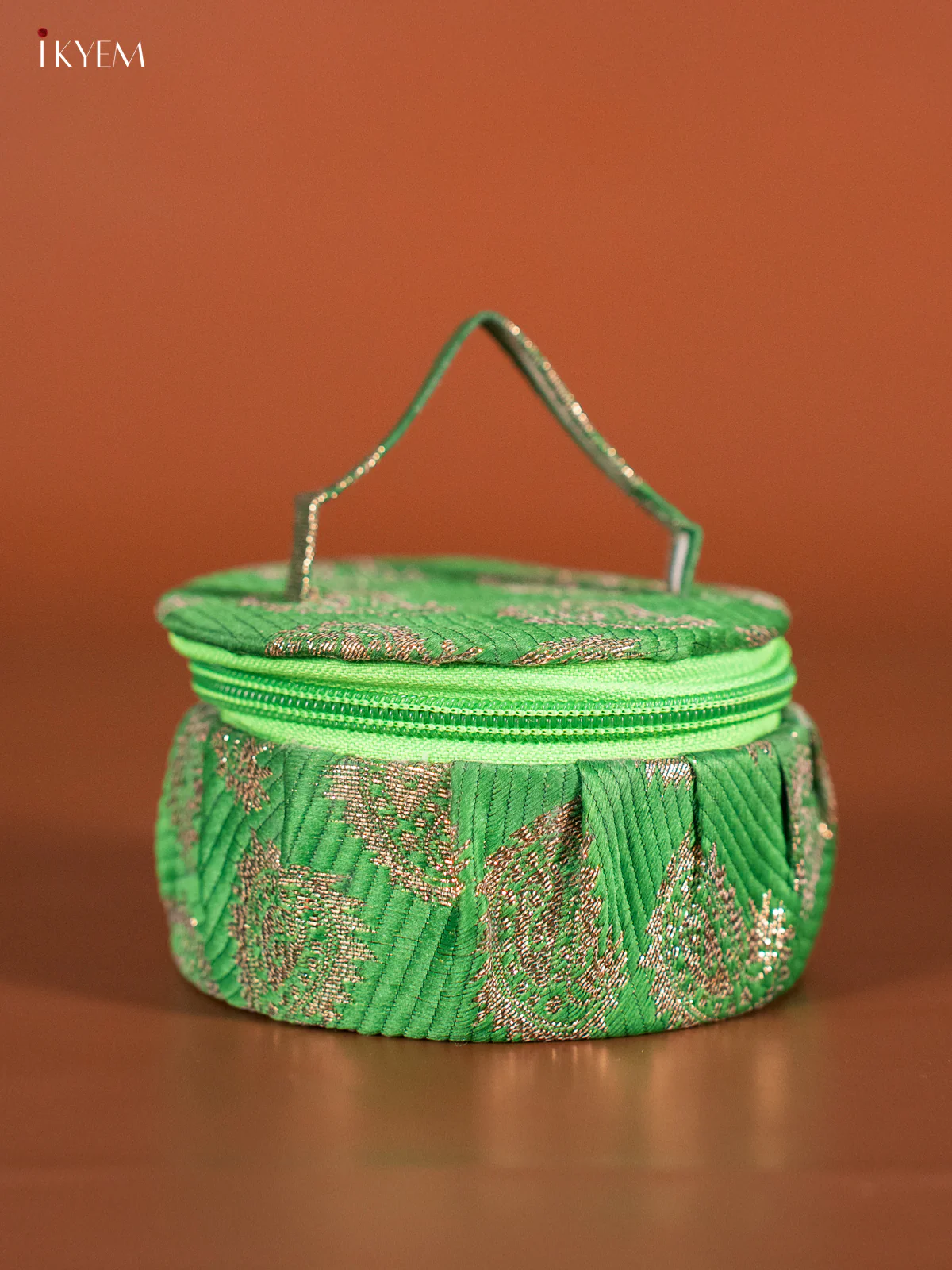 Zari Bangle Box - Green - KJ06120 - Image 4