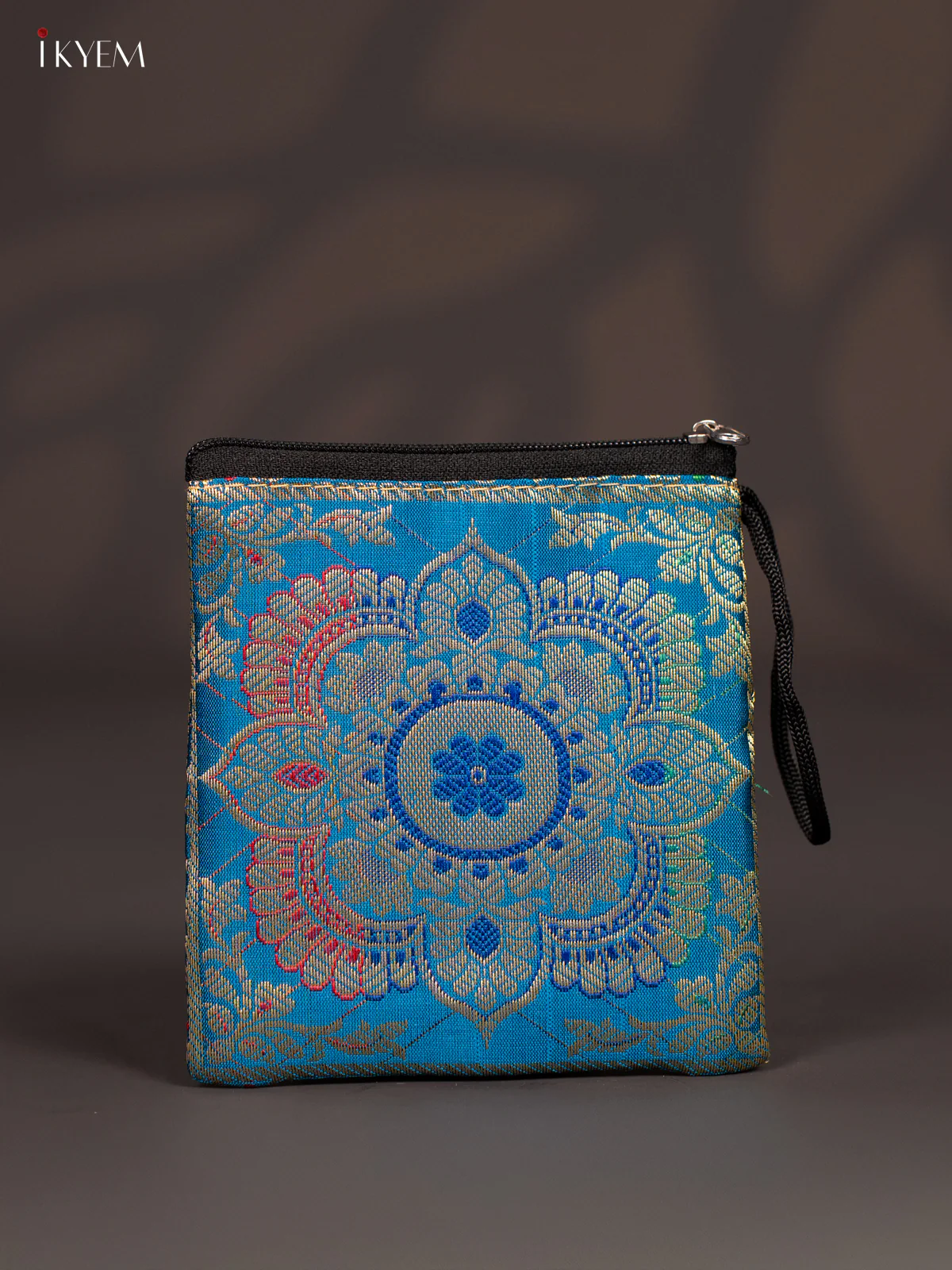 Banarasi Coin Pouch - Green - 5 Inch - KJ06162