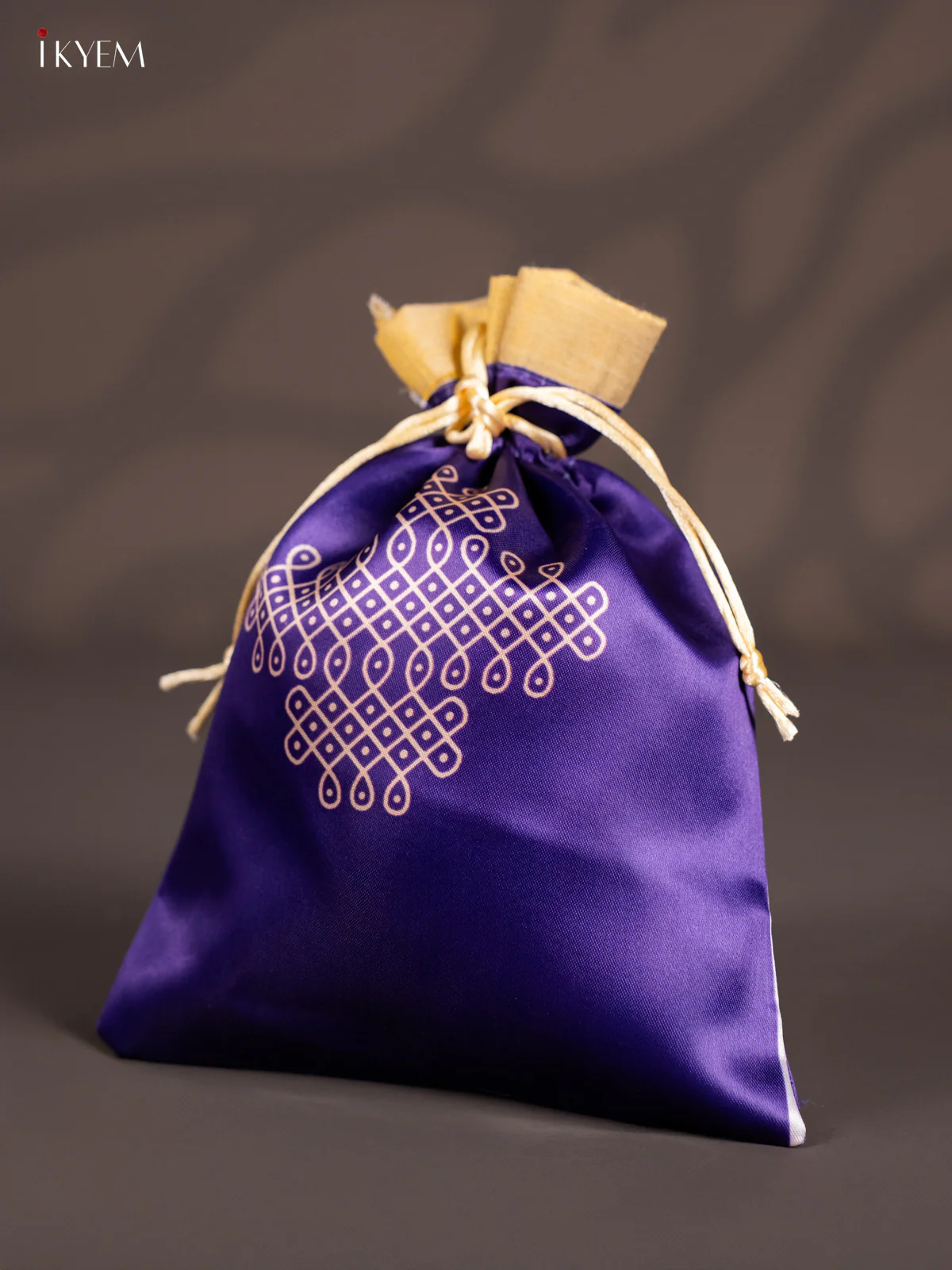 Kolam Potil Bag - Voilet - 9 Inch - KJ11117 - Image 3