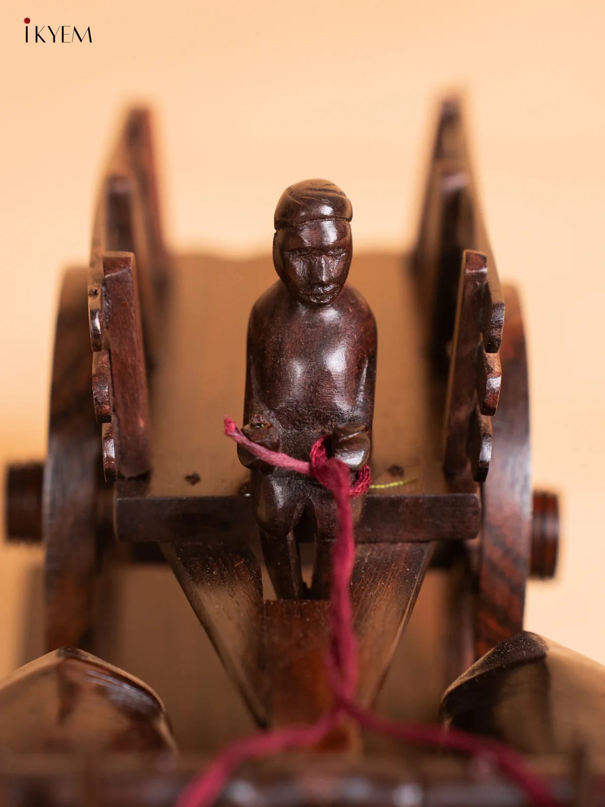 Mysore Rosewood Bullock Cart - 6 Inch - KJ31129 - Image 3