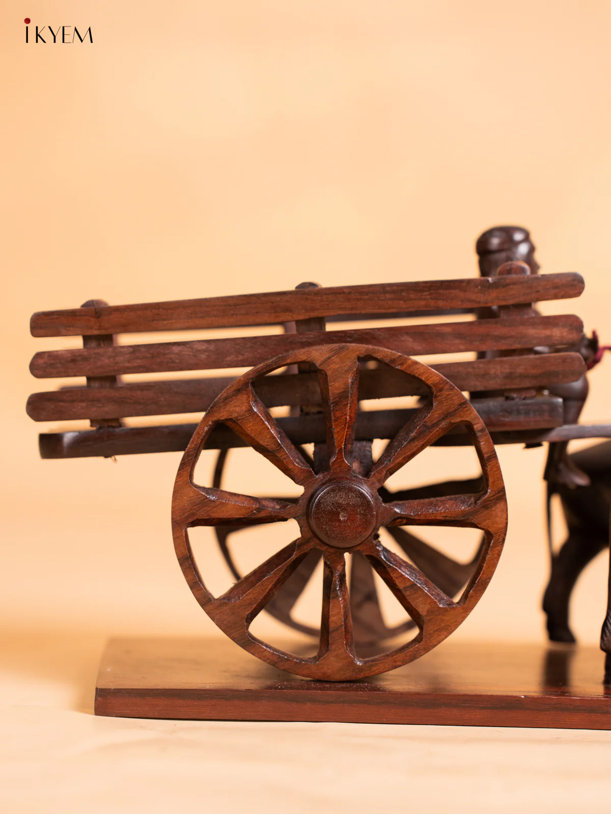 Mysore Rosewood Bullock Cart - 6 Inch - KJ31129 - Image 5